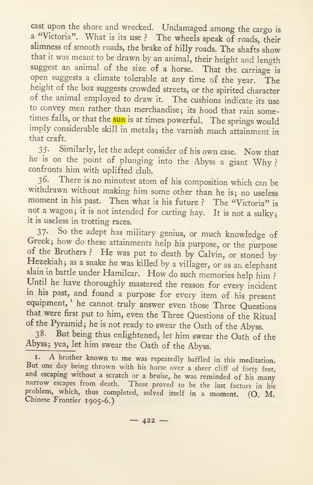 Original scan of Magick in Theory and Practice (Section 4), PDF page 122