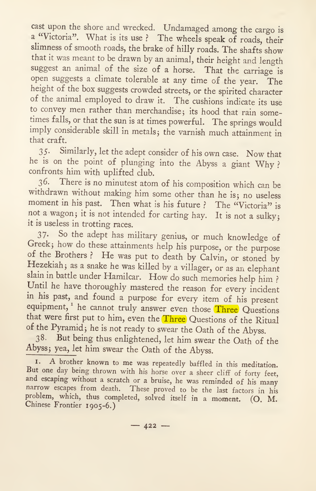 Original scan of Magick in Theory and Practice (Section 4), PDF page 122