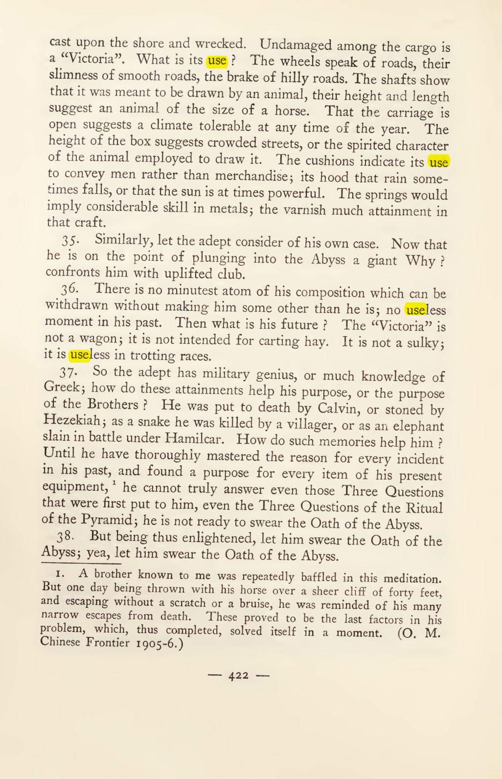 Original scan of Magick in Theory and Practice (Section 4), PDF page 122