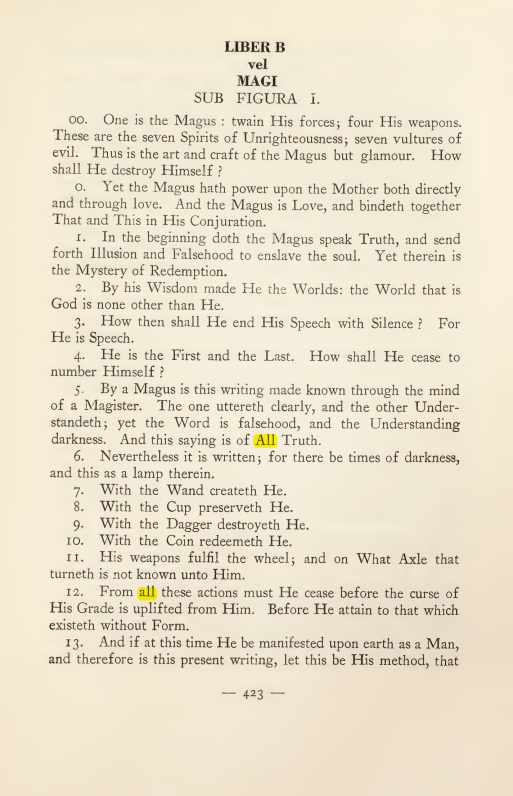 Original scan of Magick in Theory and Practice (Section 4), PDF page 123