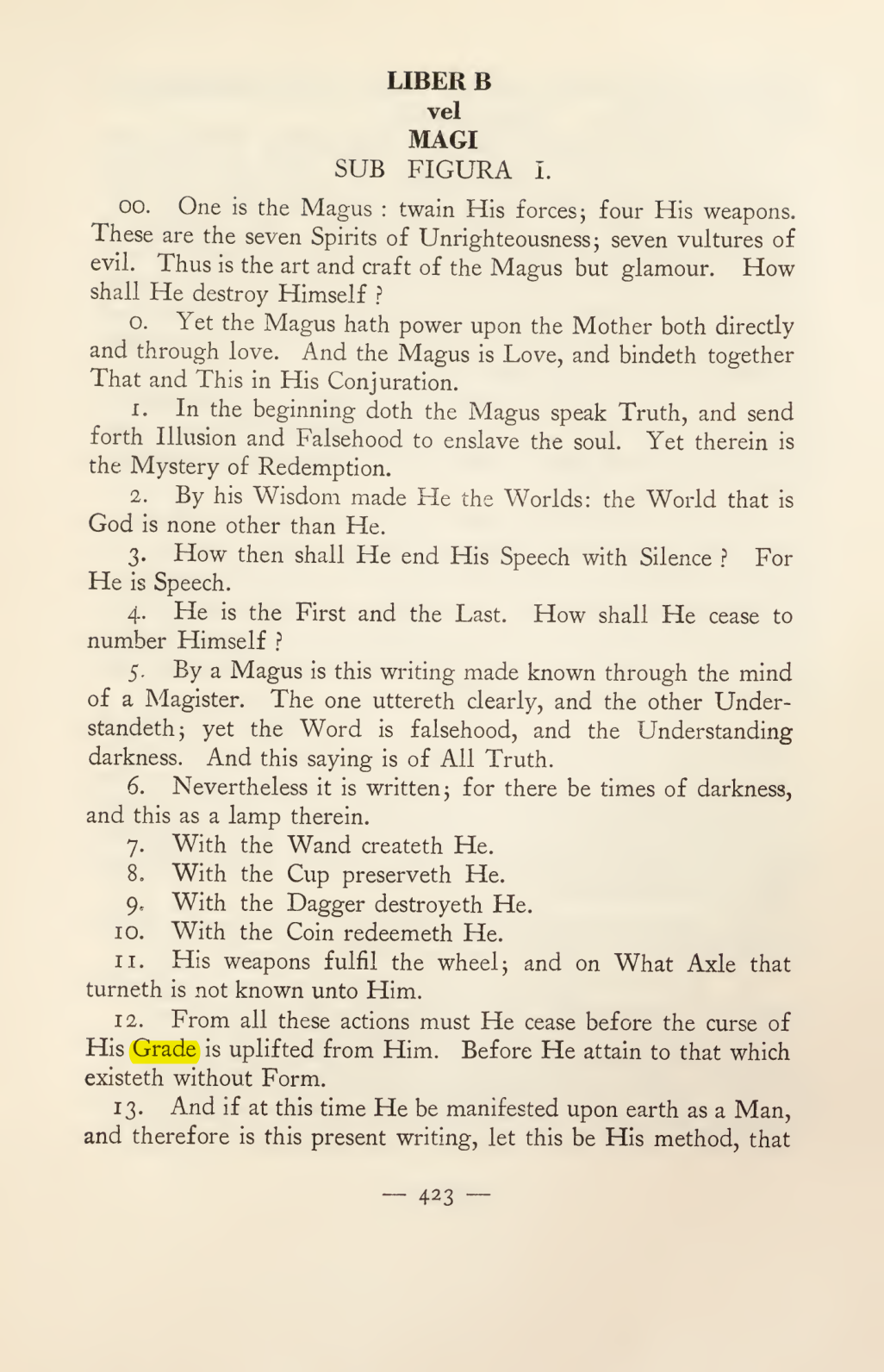 Original scan of Magick in Theory and Practice (Section 4), PDF page 123
