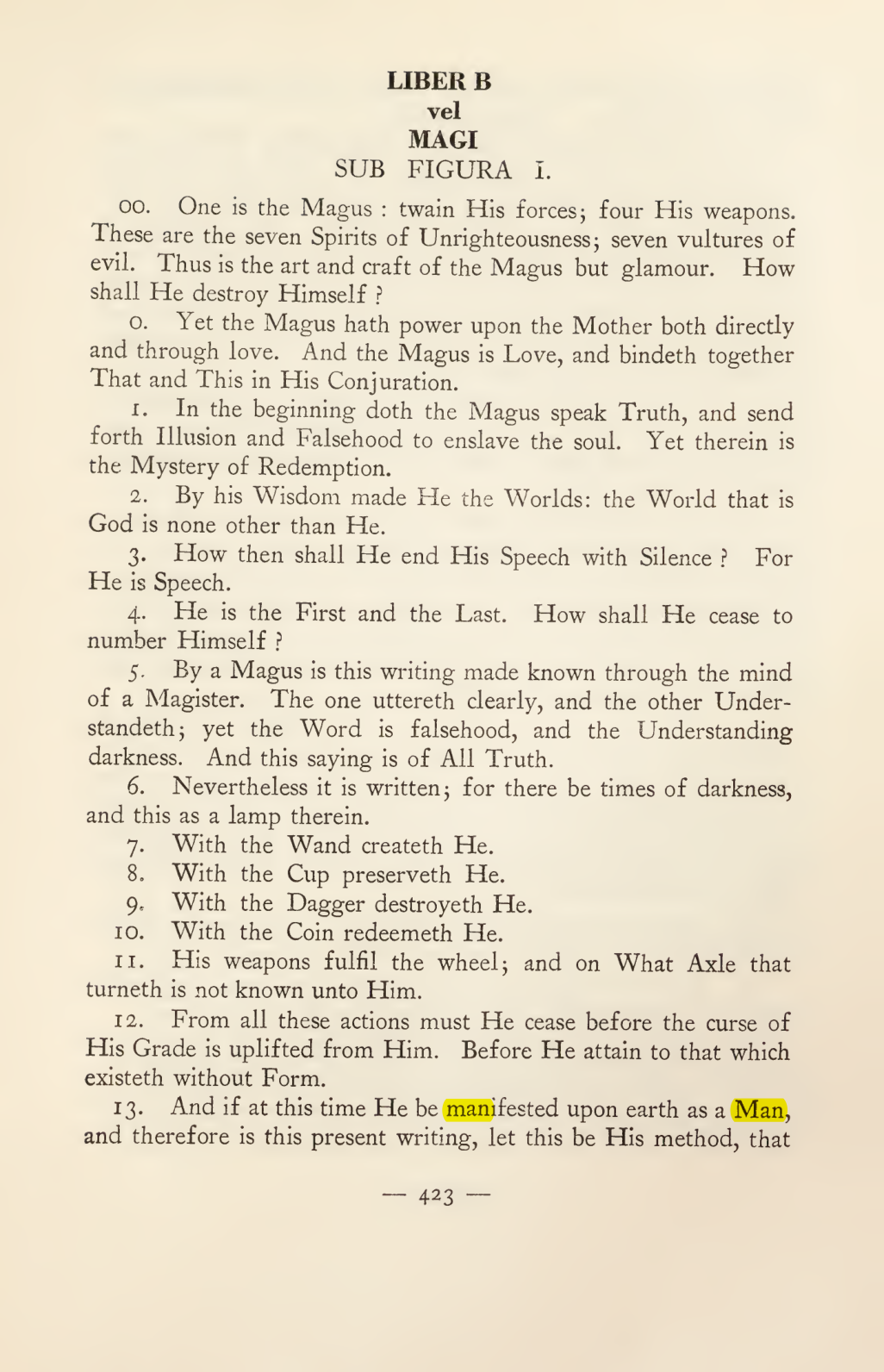 Original scan of Magick in Theory and Practice (Section 4), PDF page 123