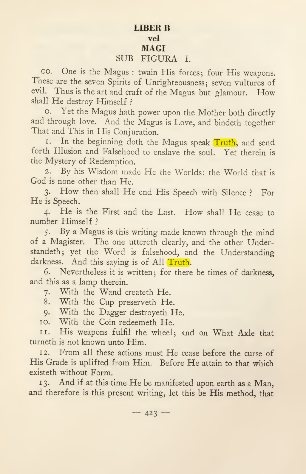 Original scan of Magick in Theory and Practice (Section 4), PDF page 123