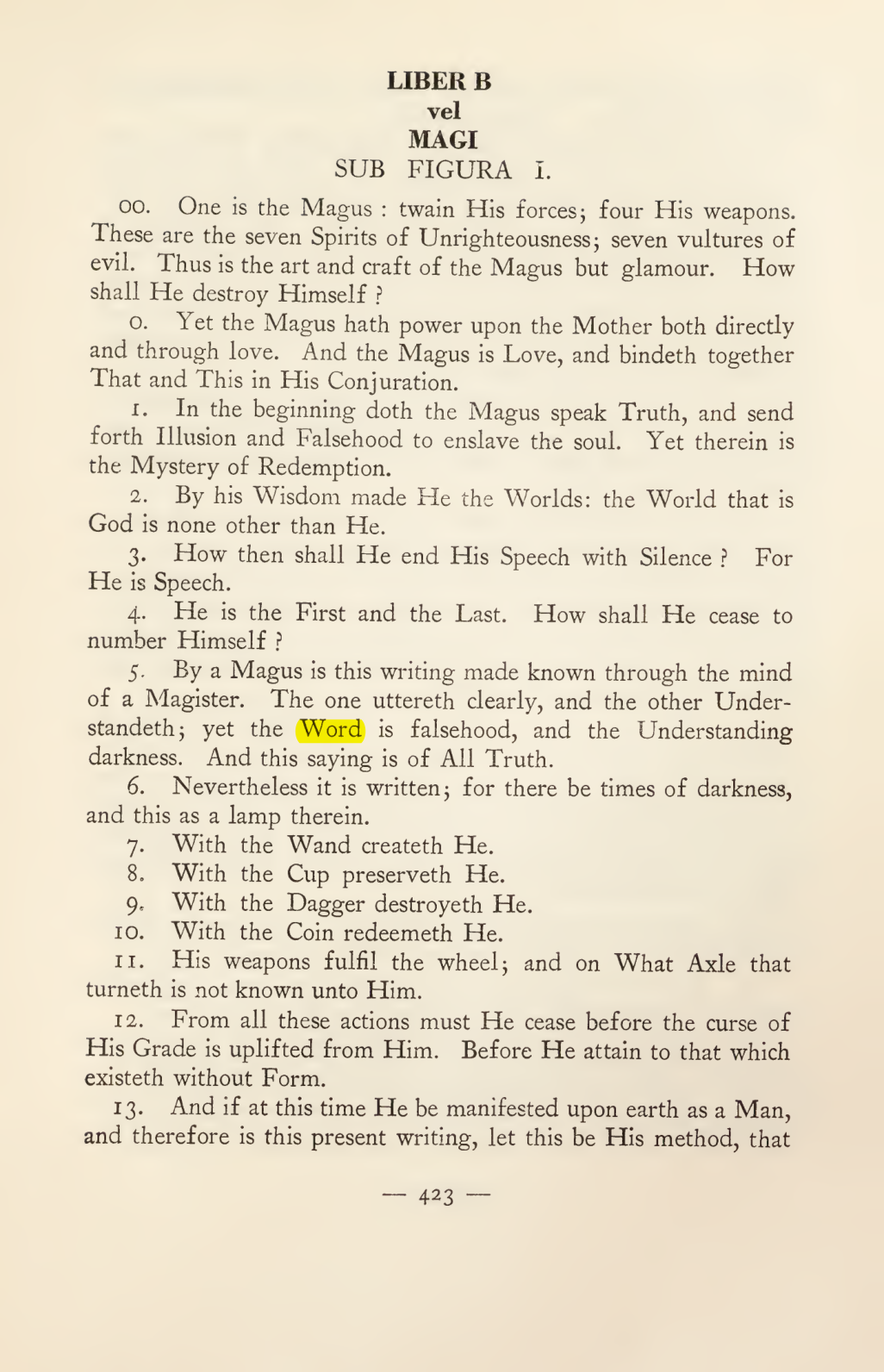Original scan of Magick in Theory and Practice (Section 4), PDF page 123