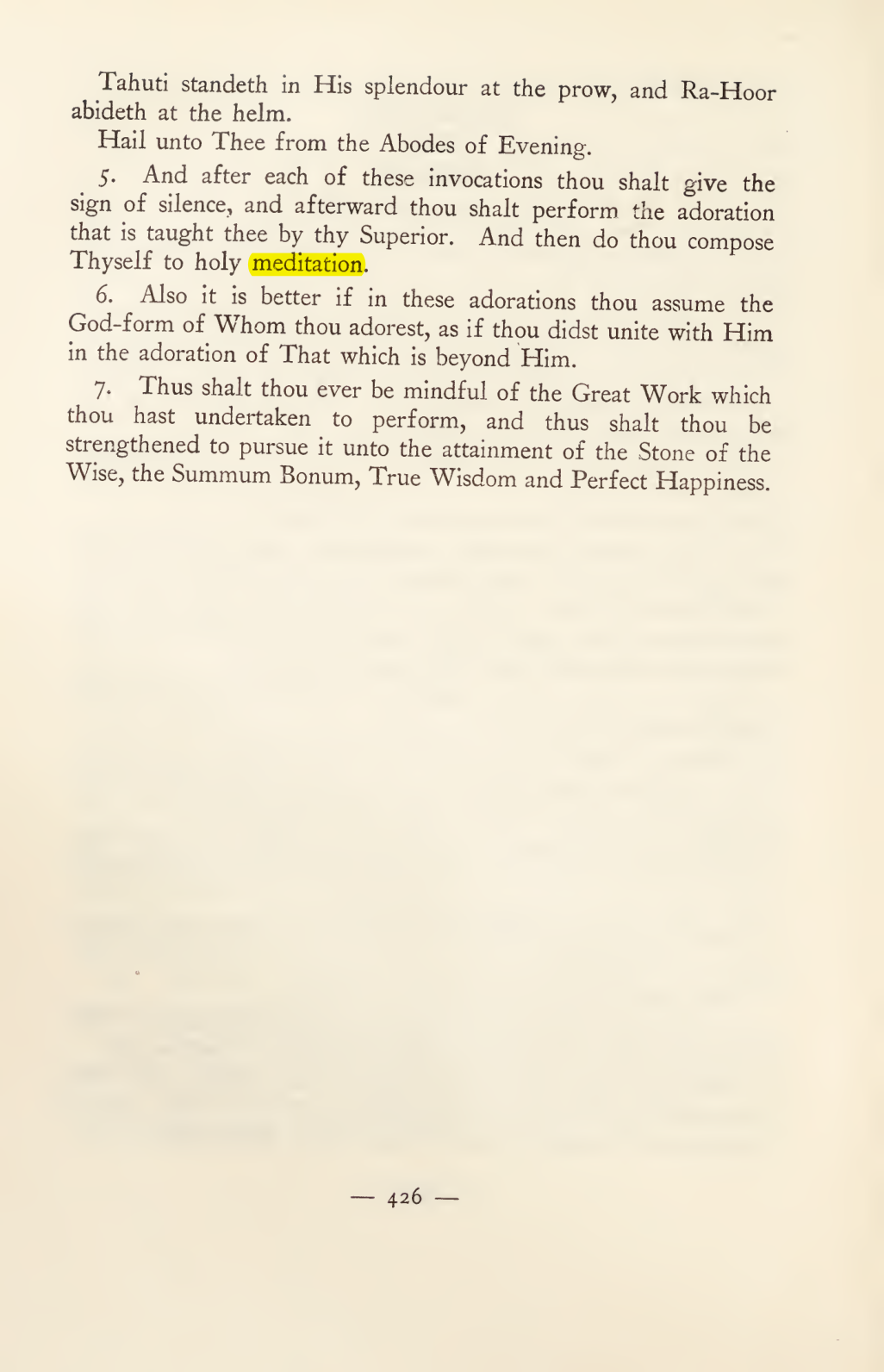 Original scan of Magick in Theory and Practice (Section 4), PDF page 126