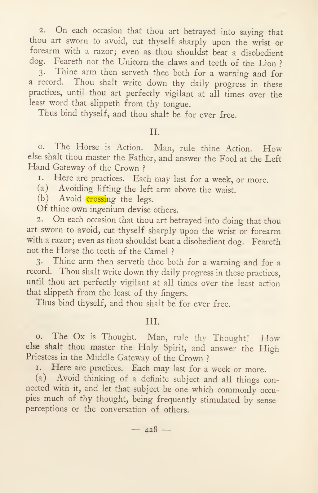 Original scan of Magick in Theory and Practice (Section 4), PDF page 128