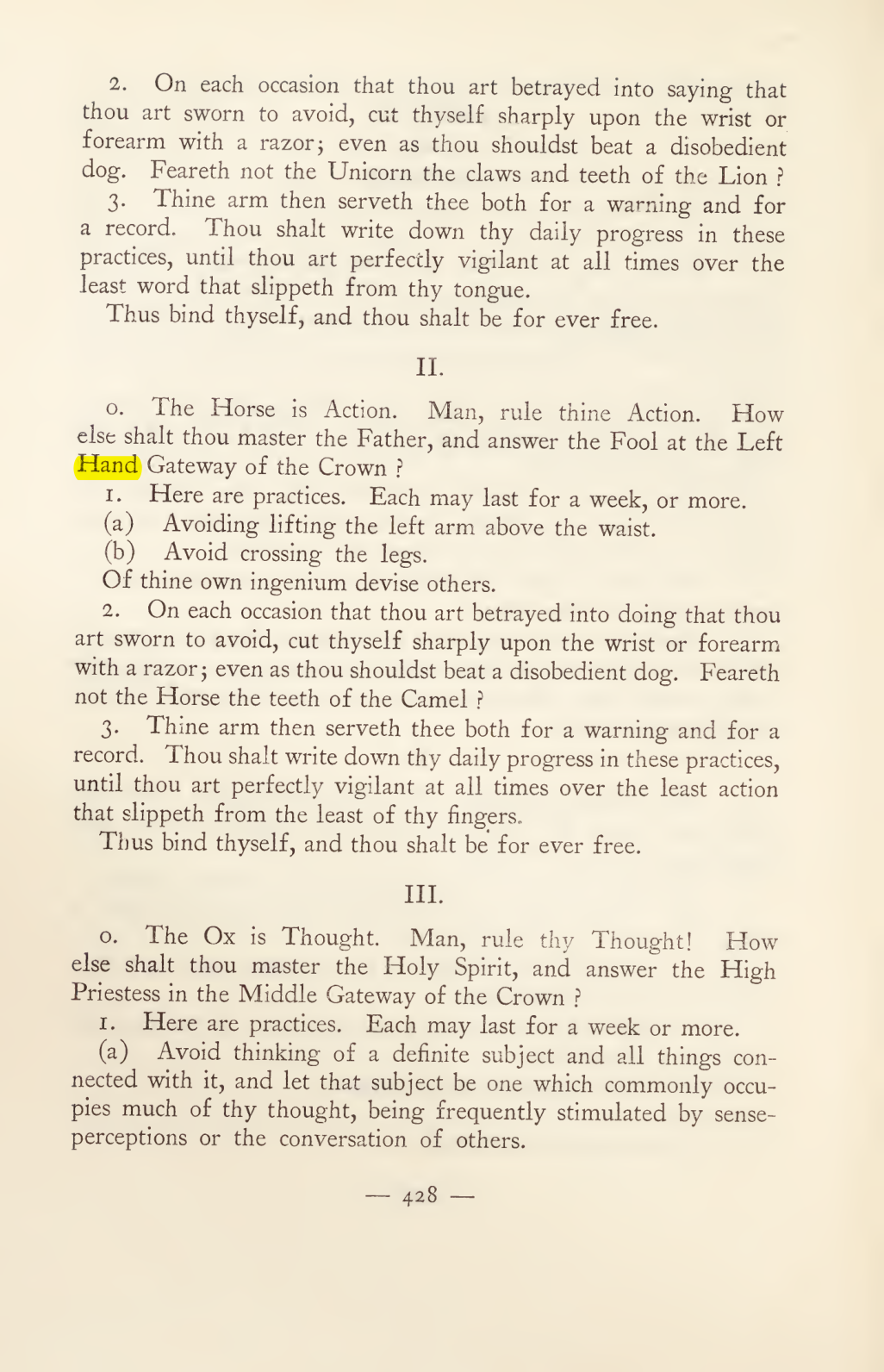 Original scan of Magick in Theory and Practice (Section 4), PDF page 128