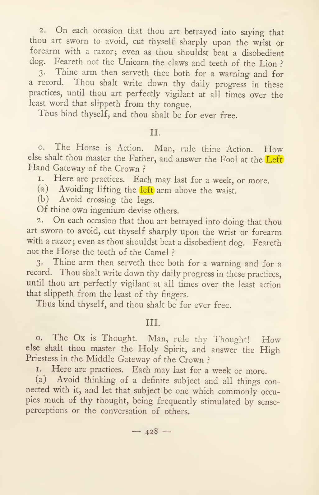 Original scan of Magick in Theory and Practice (Section 4), PDF page 128