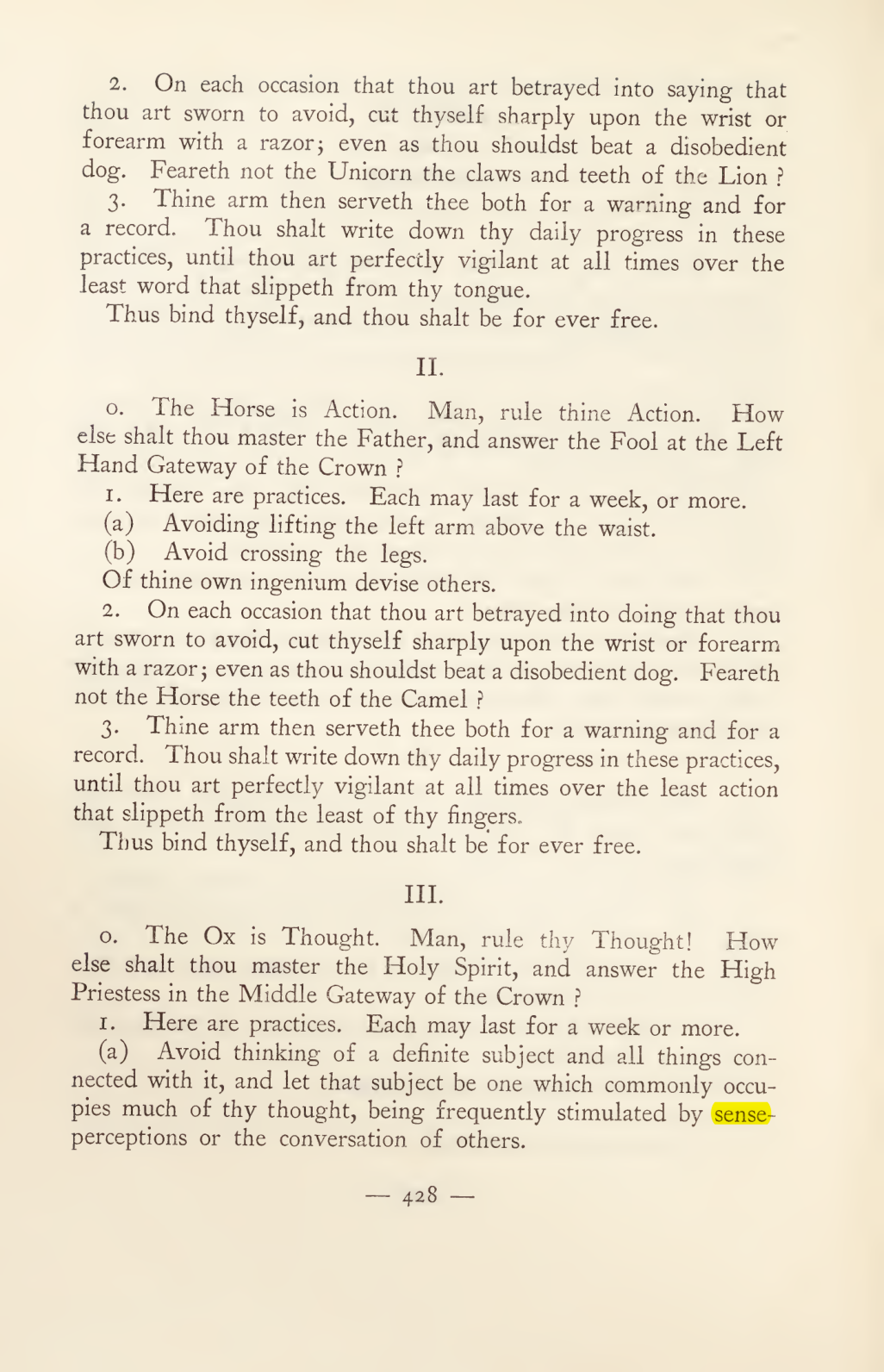 Original scan of Magick in Theory and Practice (Section 4), PDF page 128