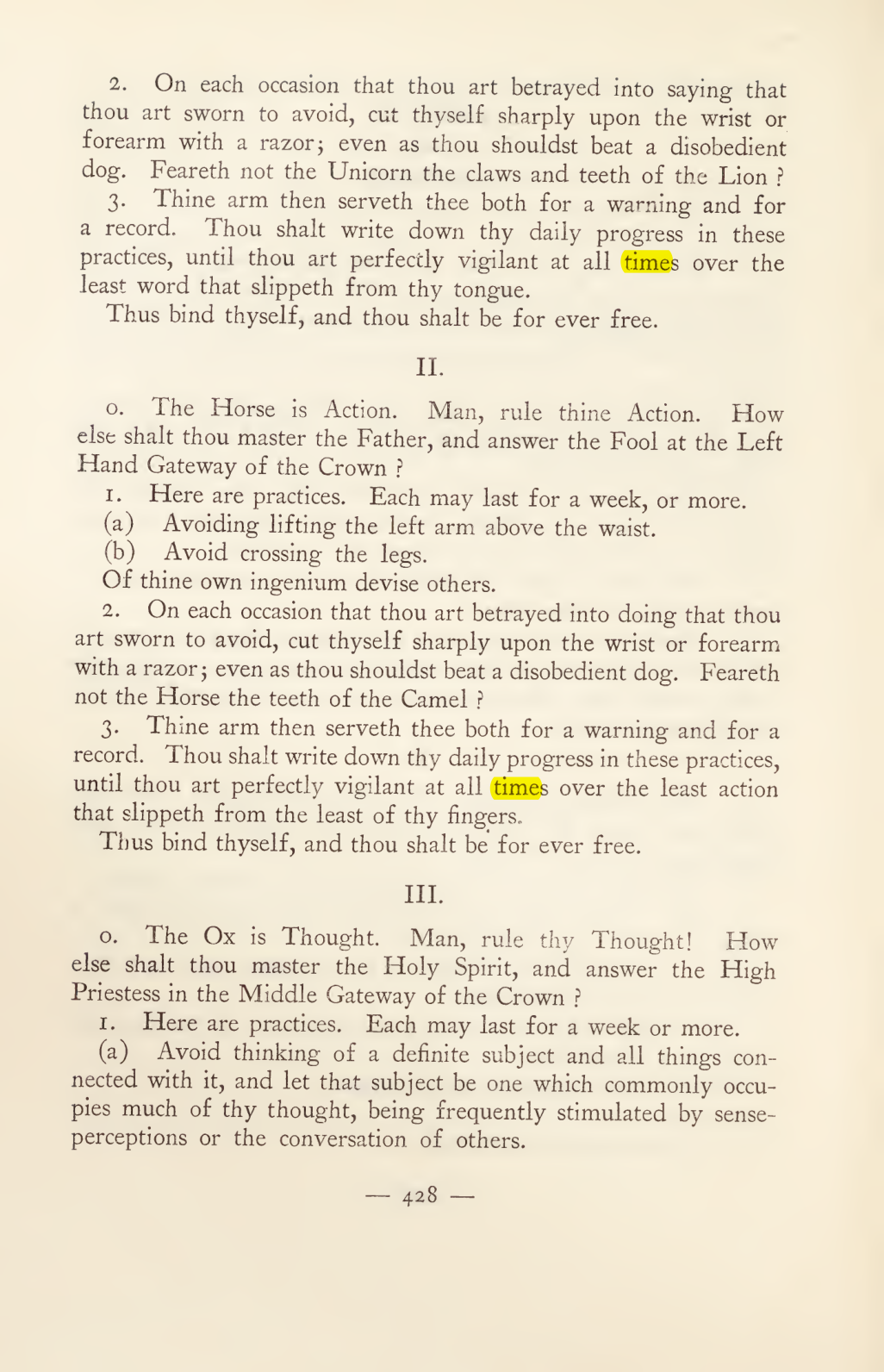 Original scan of Magick in Theory and Practice (Section 4), PDF page 128