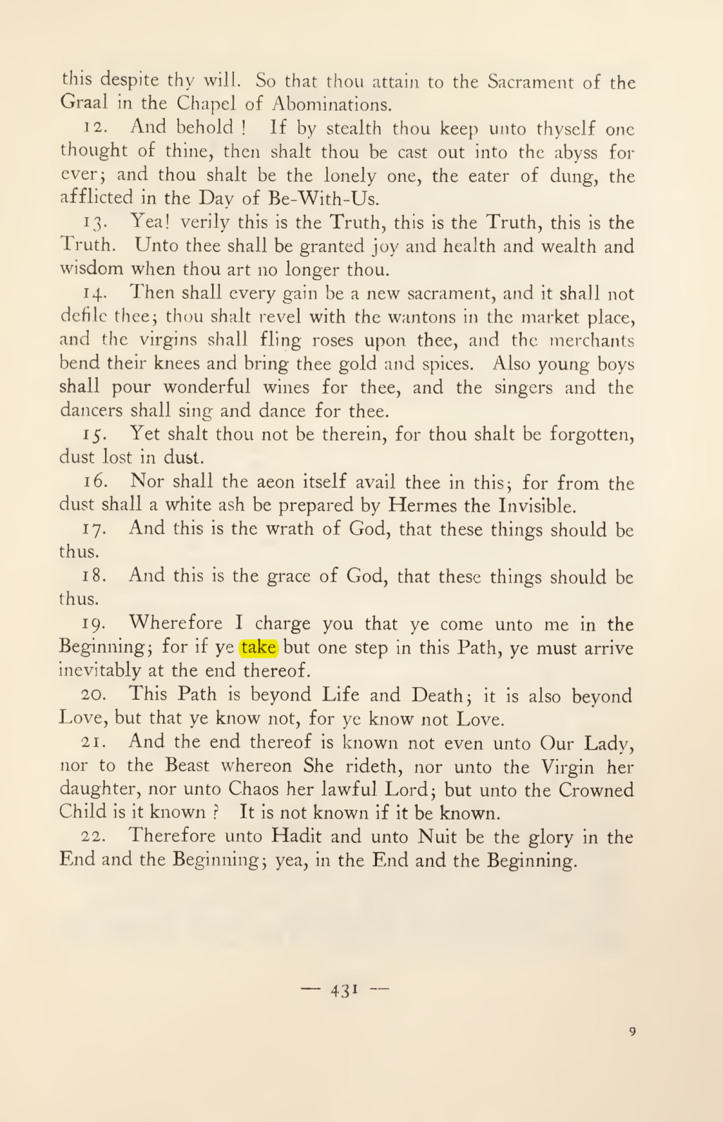 Original scan of Magick in Theory and Practice (Section 4), PDF page 131