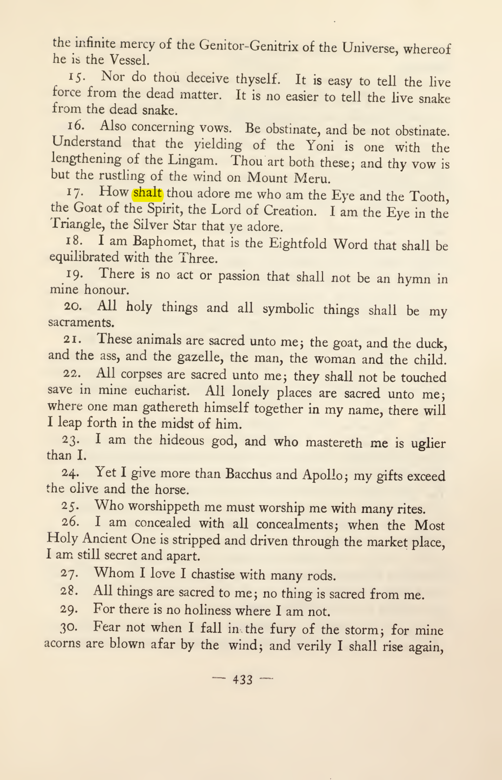 Original scan of Magick in Theory and Practice (Section 4), PDF page 133