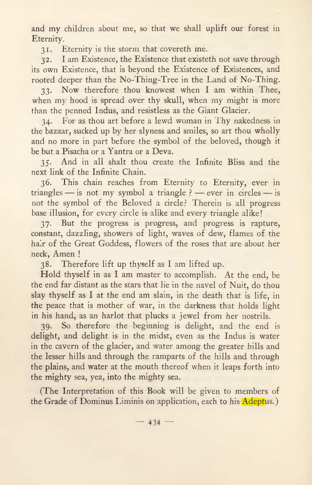 Original scan of Magick in Theory and Practice (Section 4), PDF page 134