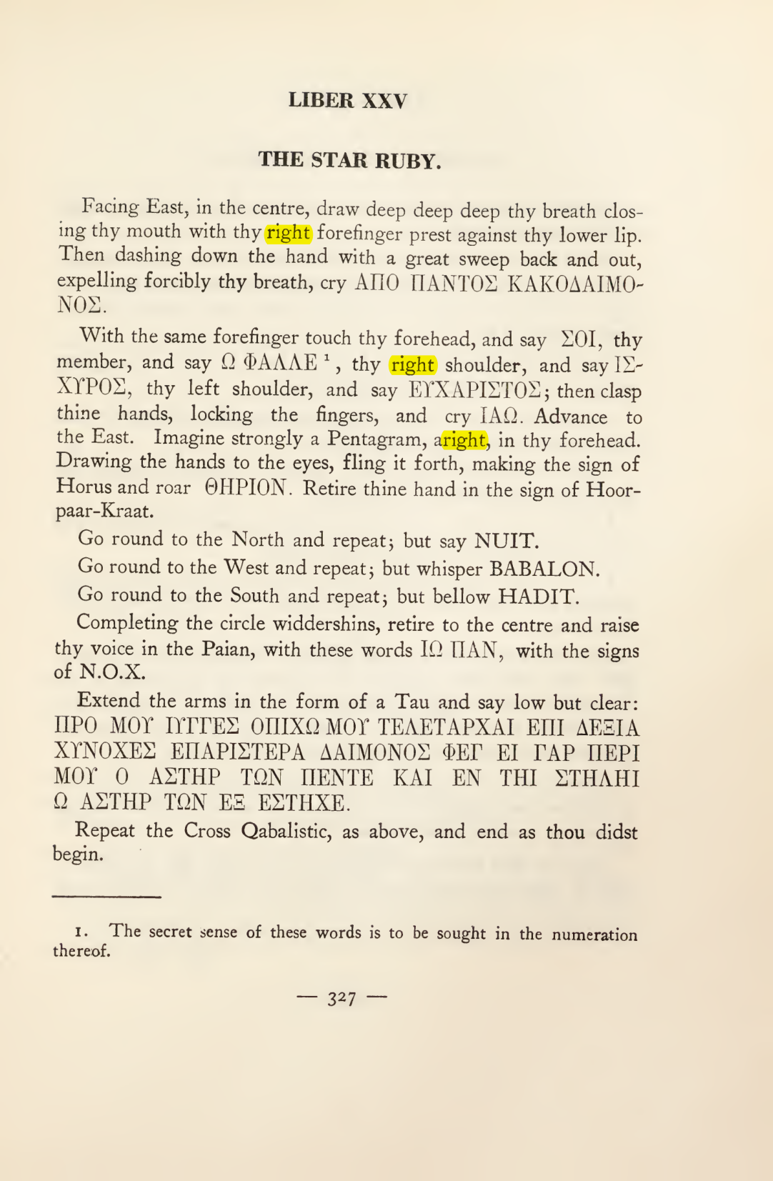 Original scan of Magick in Theory and Practice (Section 4), PDF page 27