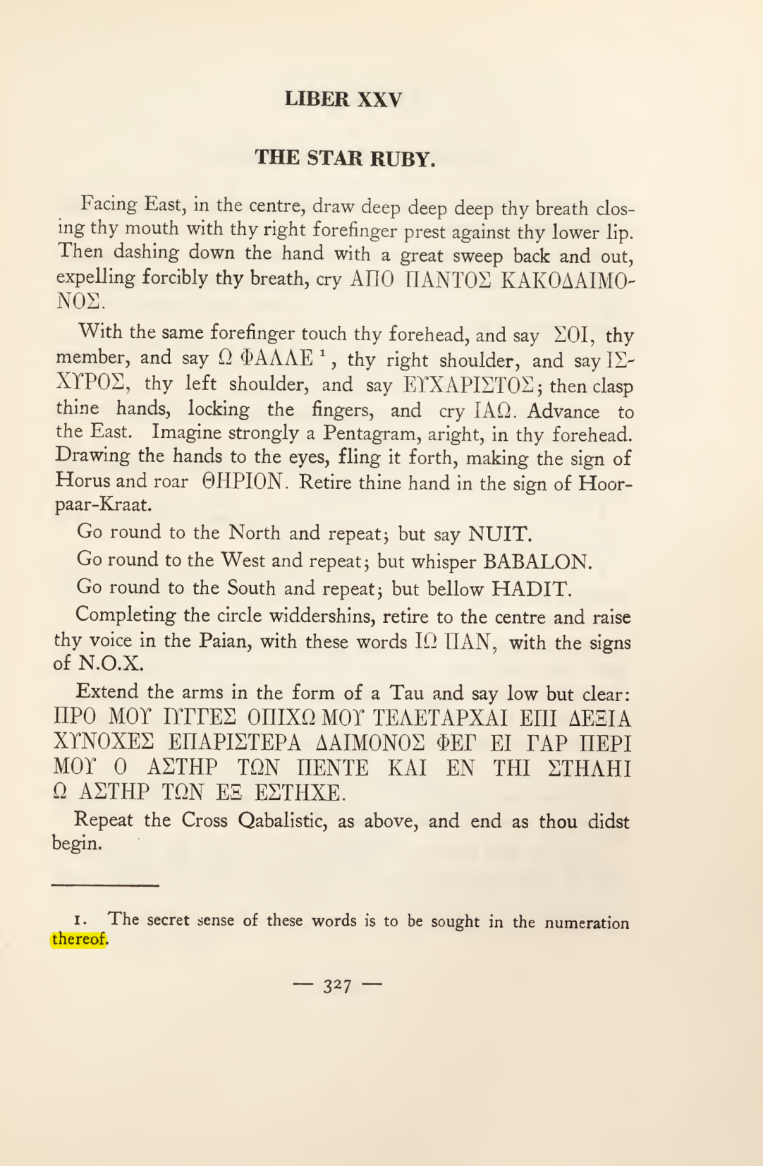 Original scan of Magick in Theory and Practice (Section 4), PDF page 27
