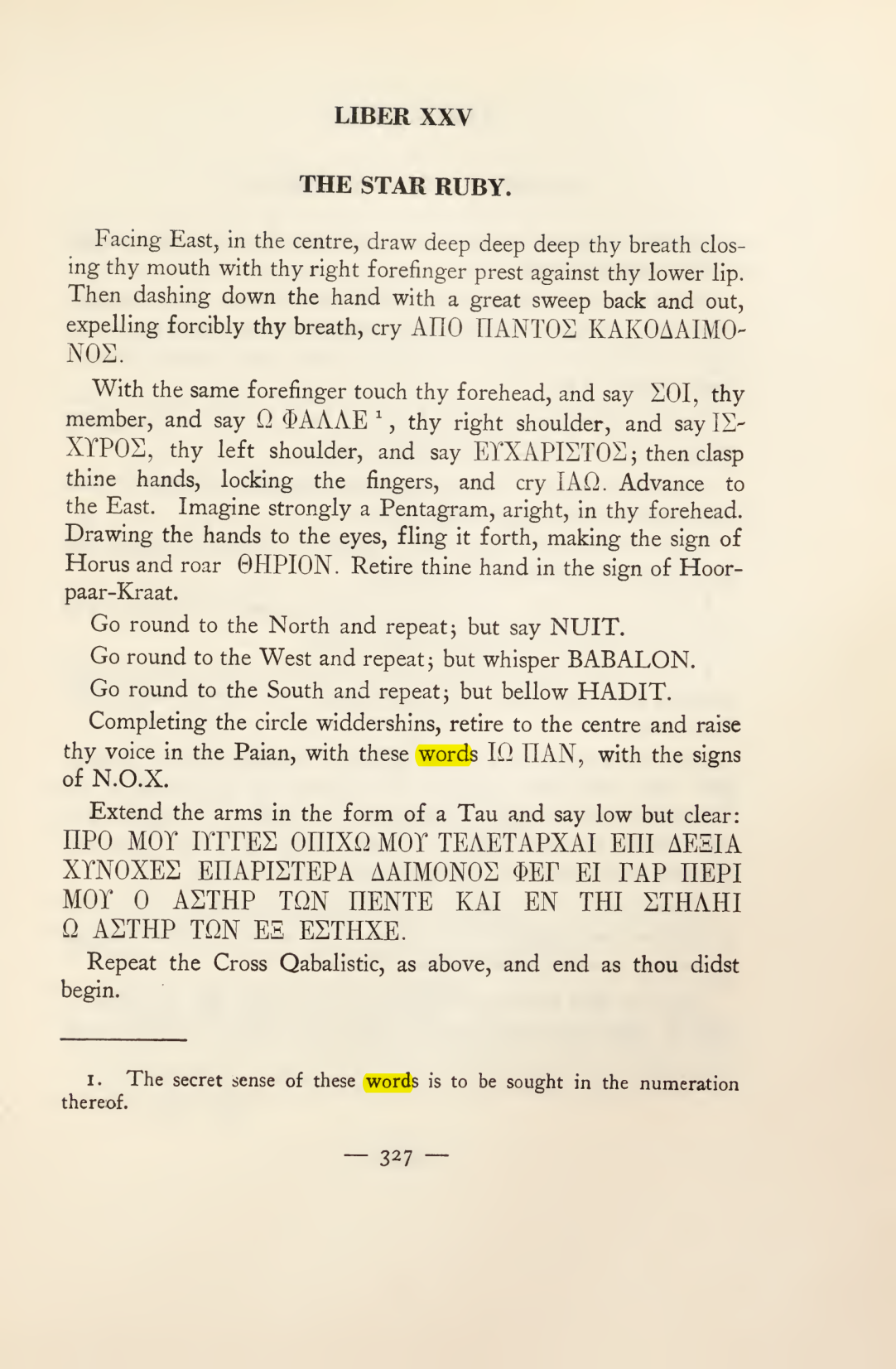 Original scan of Magick in Theory and Practice (Section 4), PDF page 27
