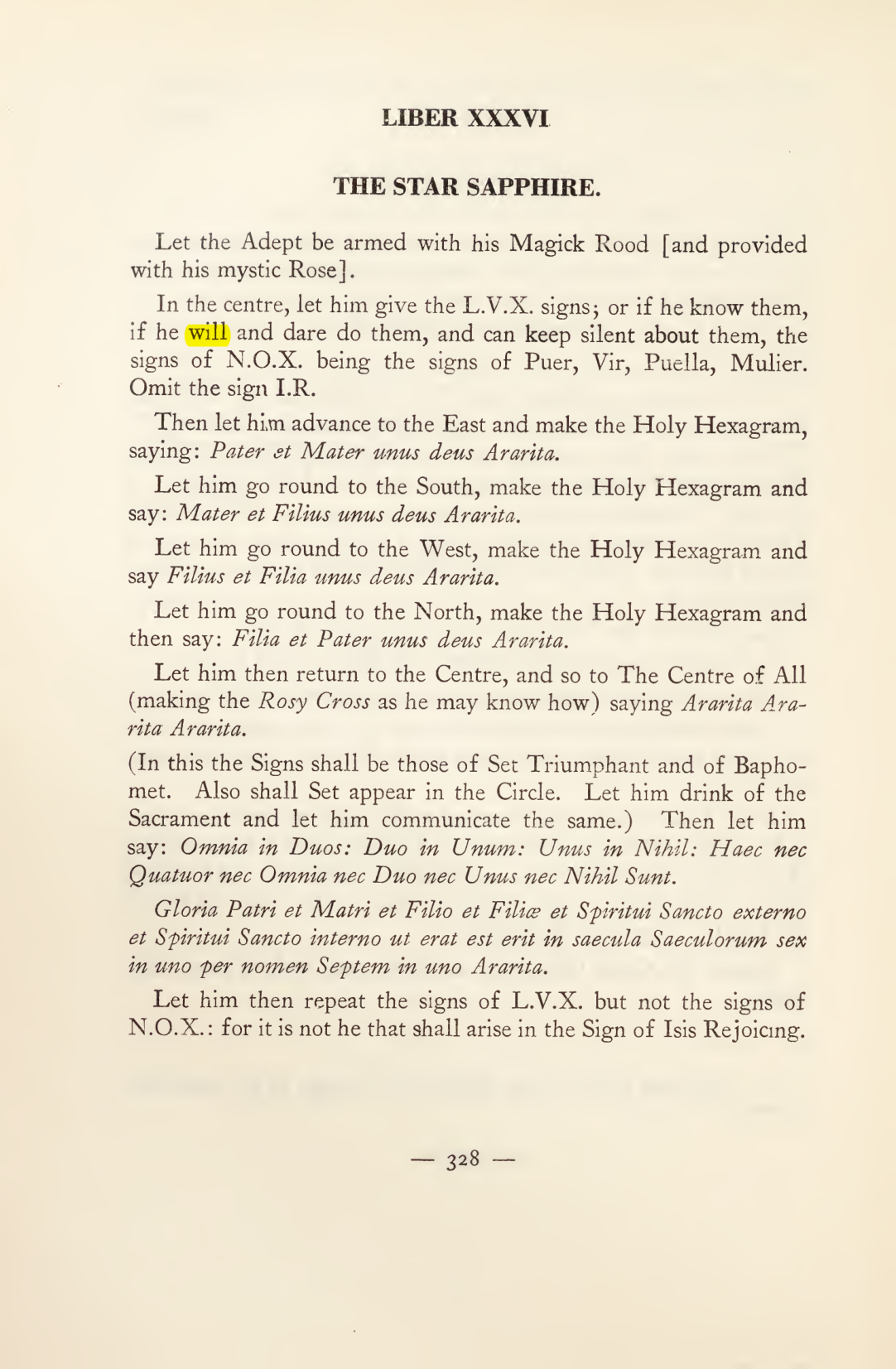 Original scan of Magick in Theory and Practice (Section 4), PDF page 28