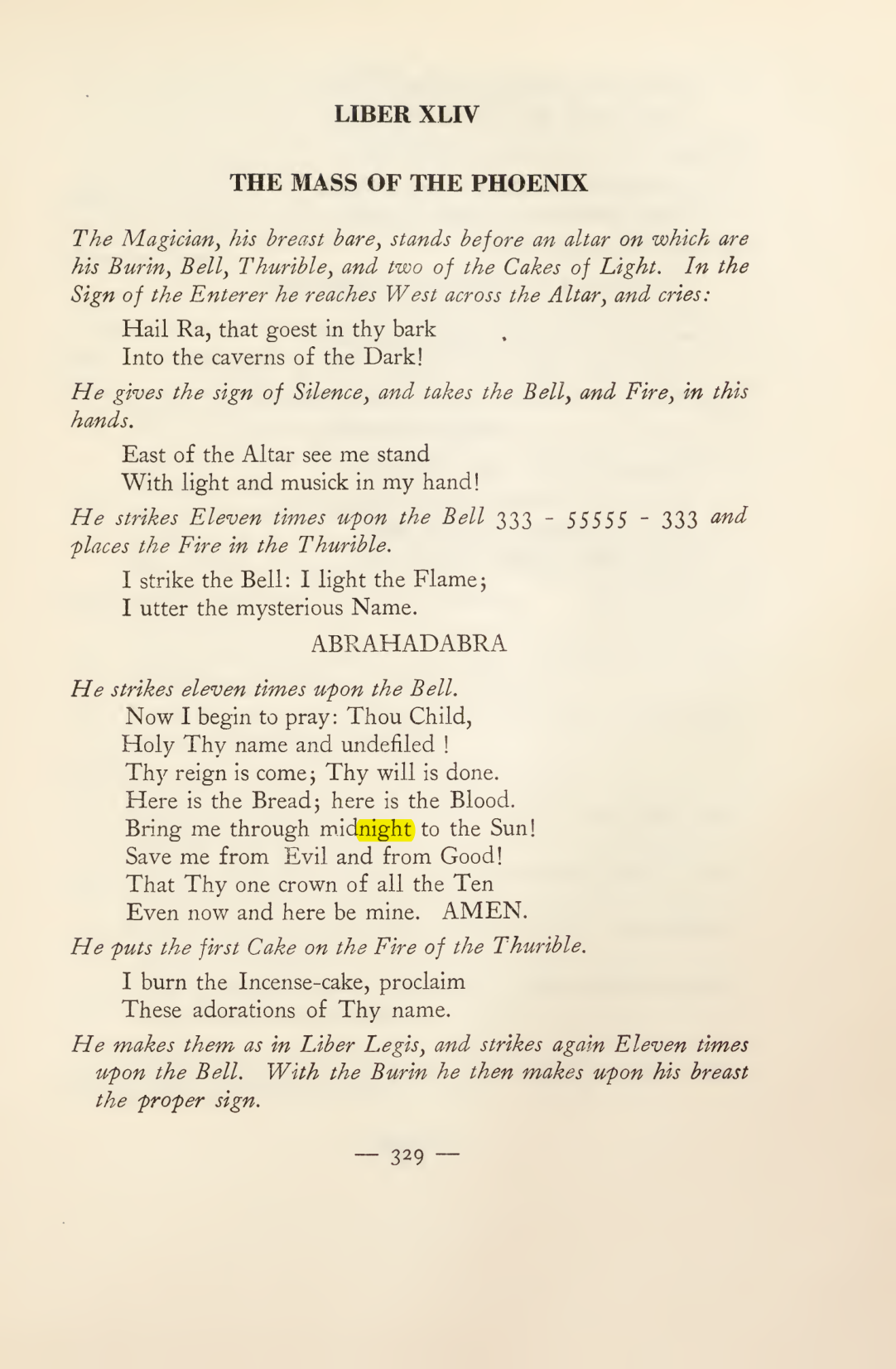 Original scan of Magick in Theory and Practice (Section 4), PDF page 29