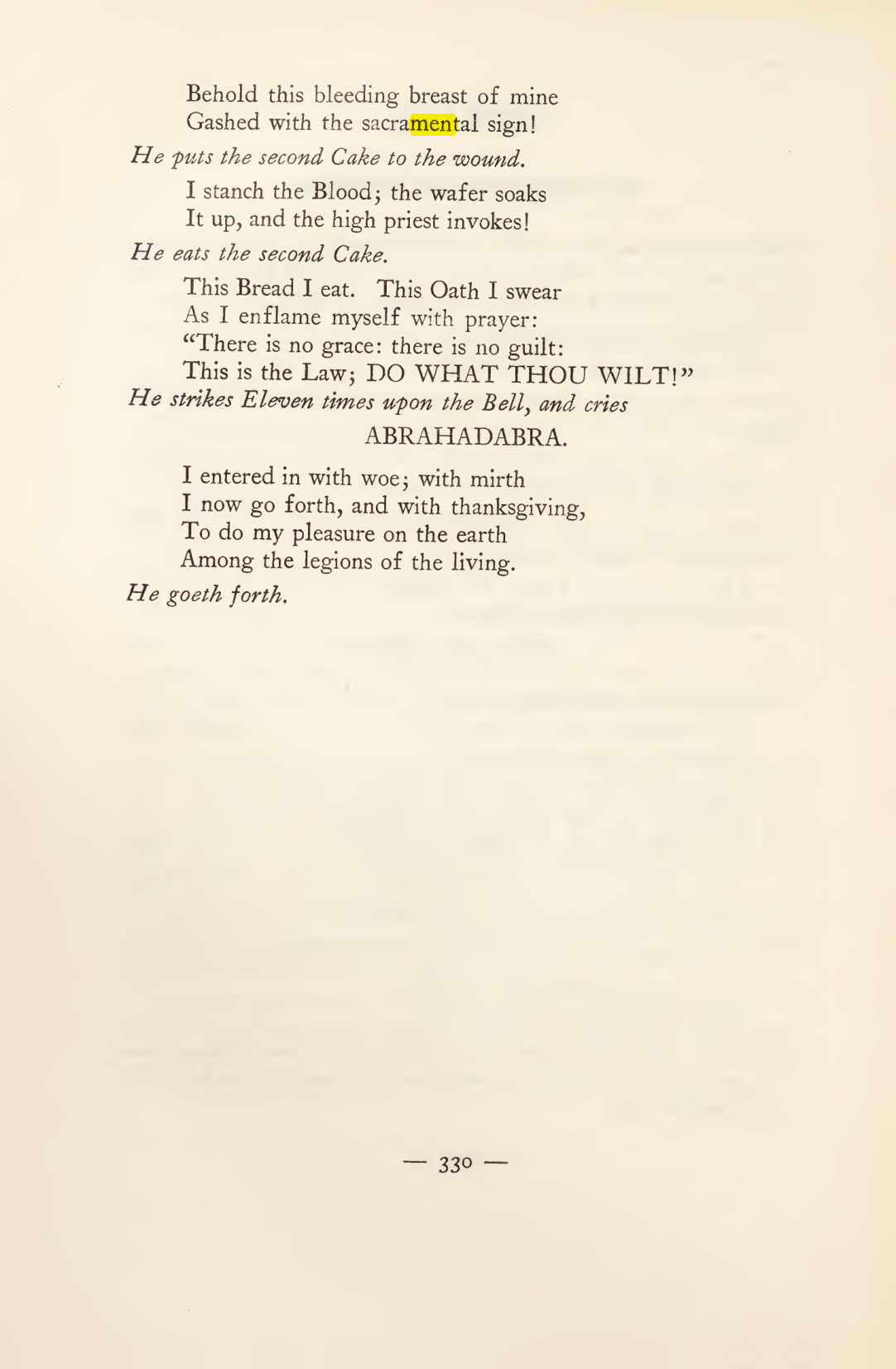 Original scan of Magick in Theory and Practice (Section 4), PDF page 30
