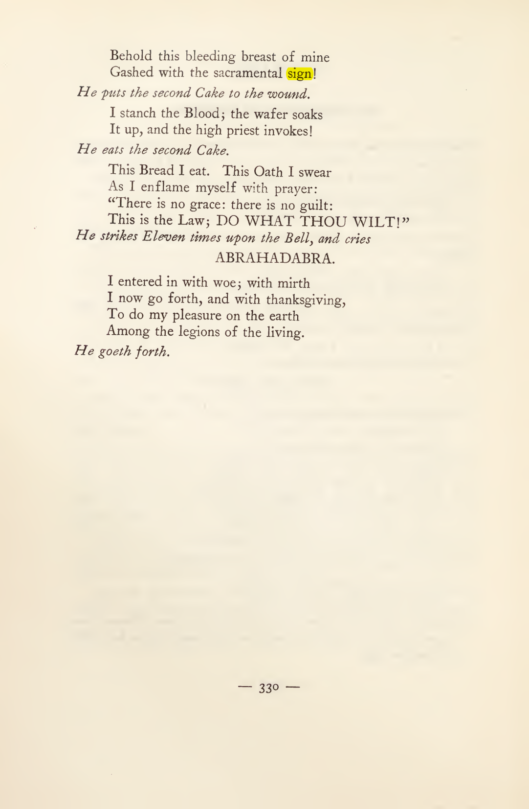 Original scan of Magick in Theory and Practice (Section 4), PDF page 30