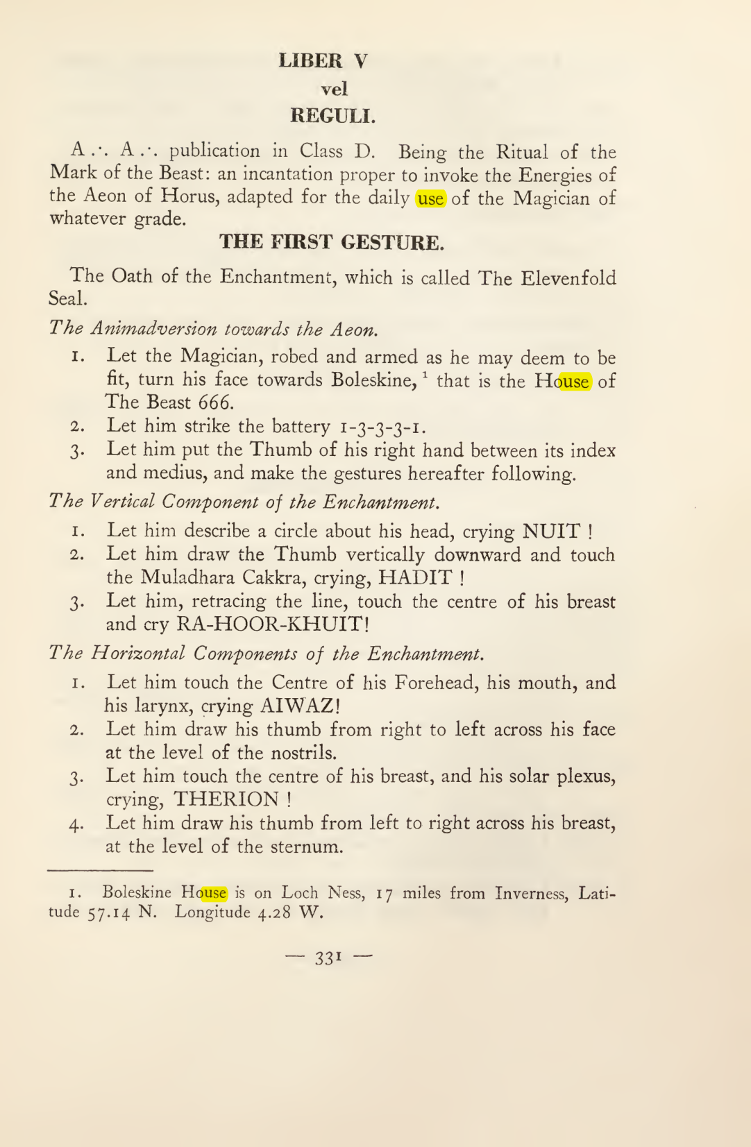 Original scan of Magick in Theory and Practice (Section 4), PDF page 31