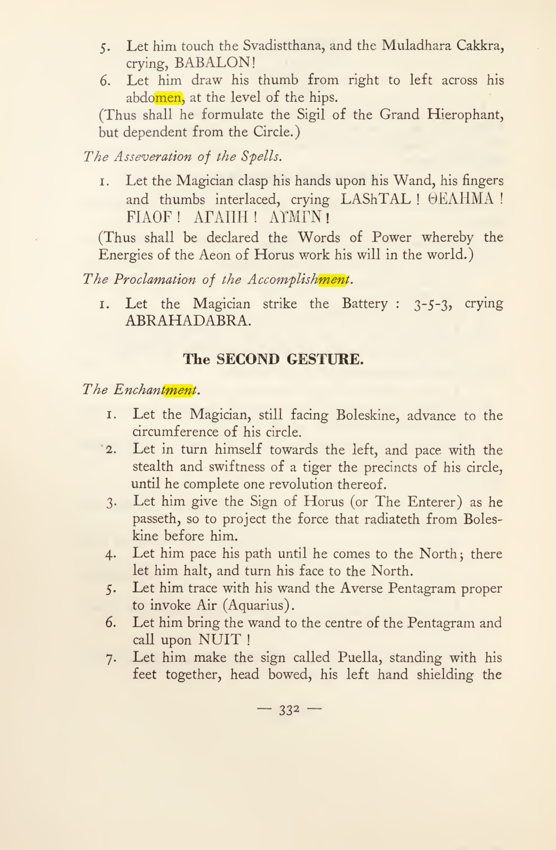 Original scan of Magick in Theory and Practice (Section 4), PDF page 32