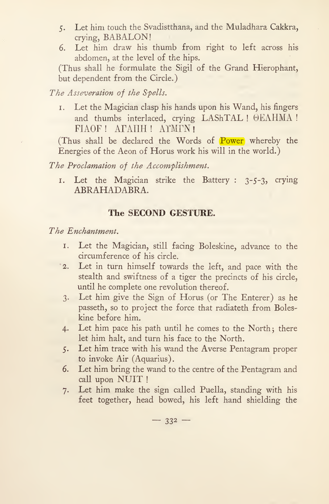Original scan of Magick in Theory and Practice (Section 4), PDF page 32