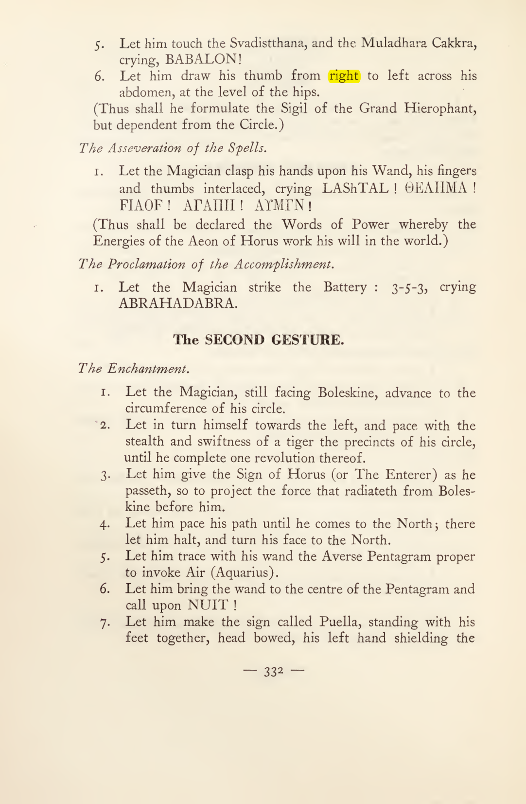 Original scan of Magick in Theory and Practice (Section 4), PDF page 32