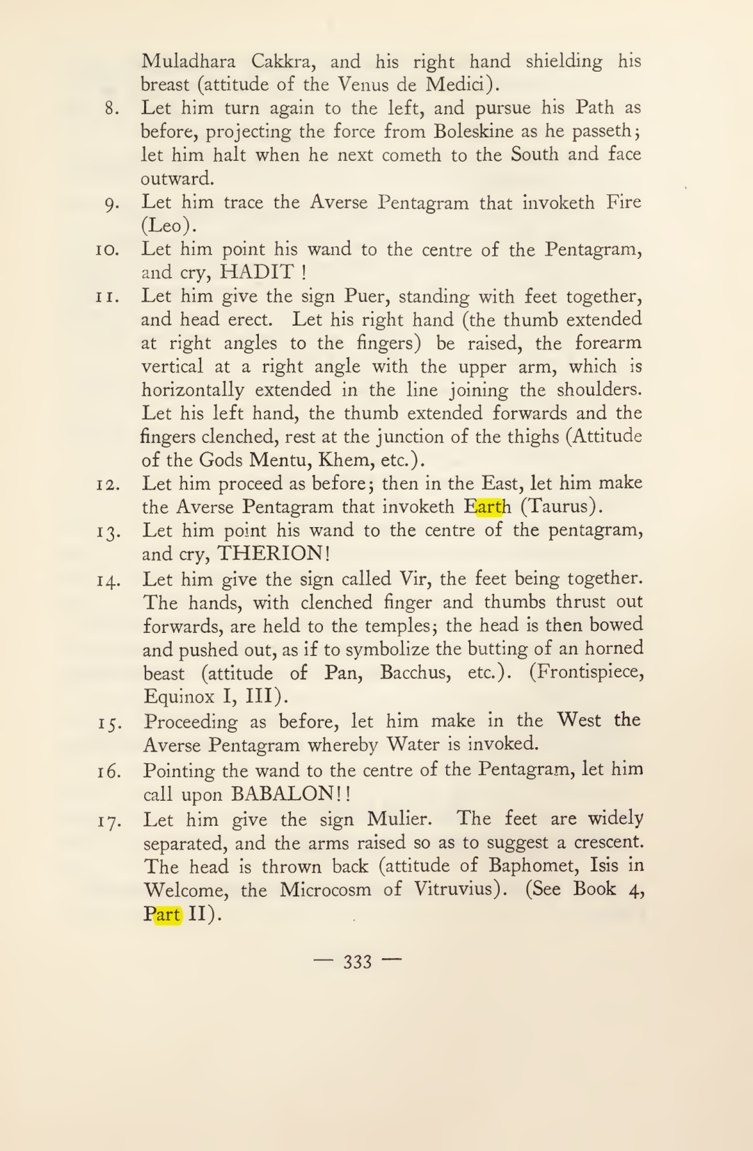 Original scan of Magick in Theory and Practice (Section 4), PDF page 33