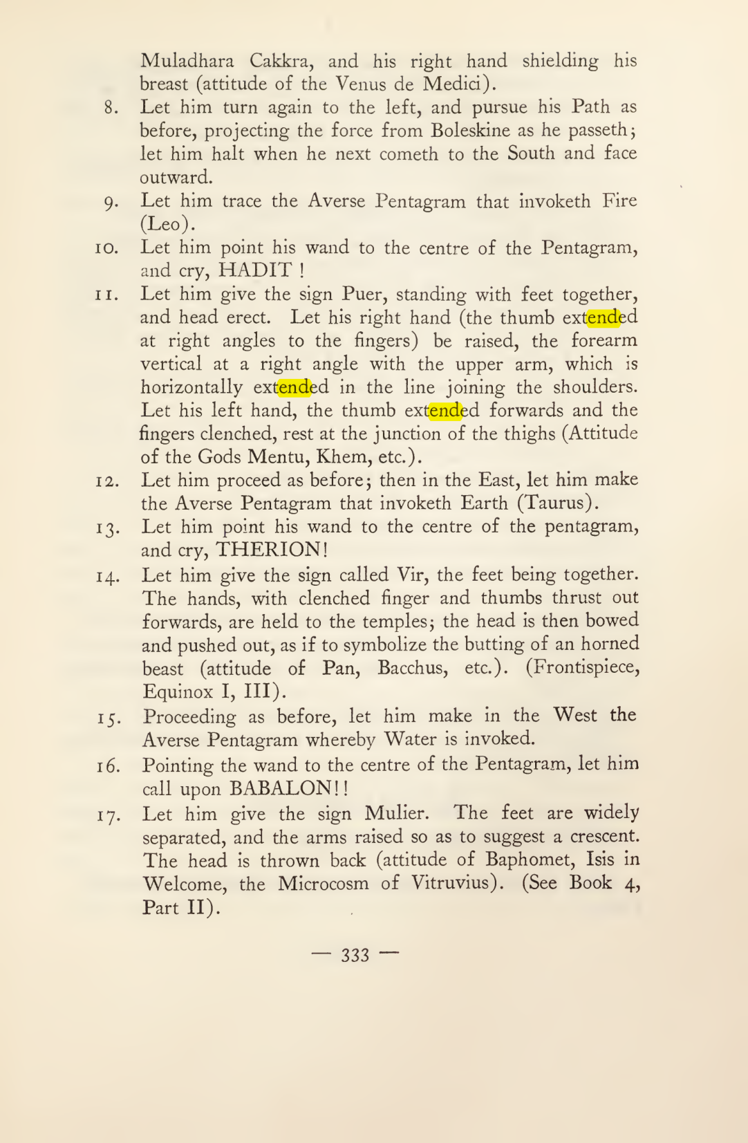 Original scan of Magick in Theory and Practice (Section 4), PDF page 33