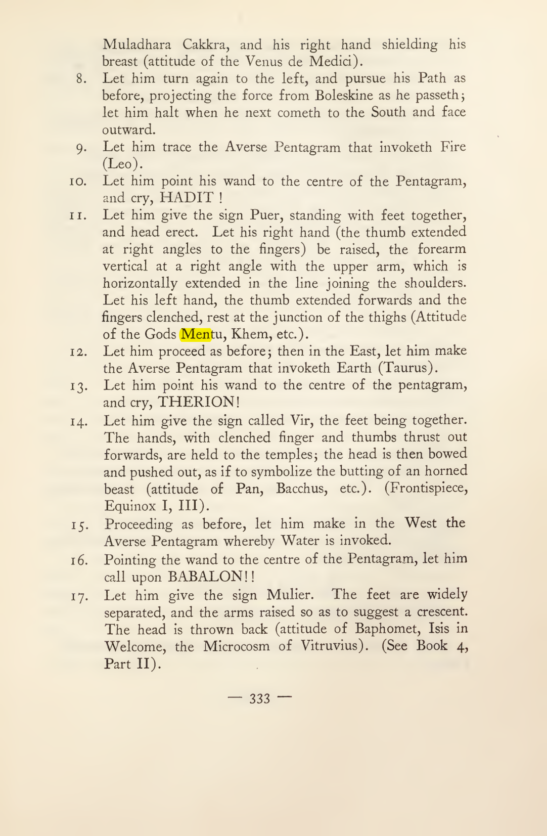 Original scan of Magick in Theory and Practice (Section 4), PDF page 33