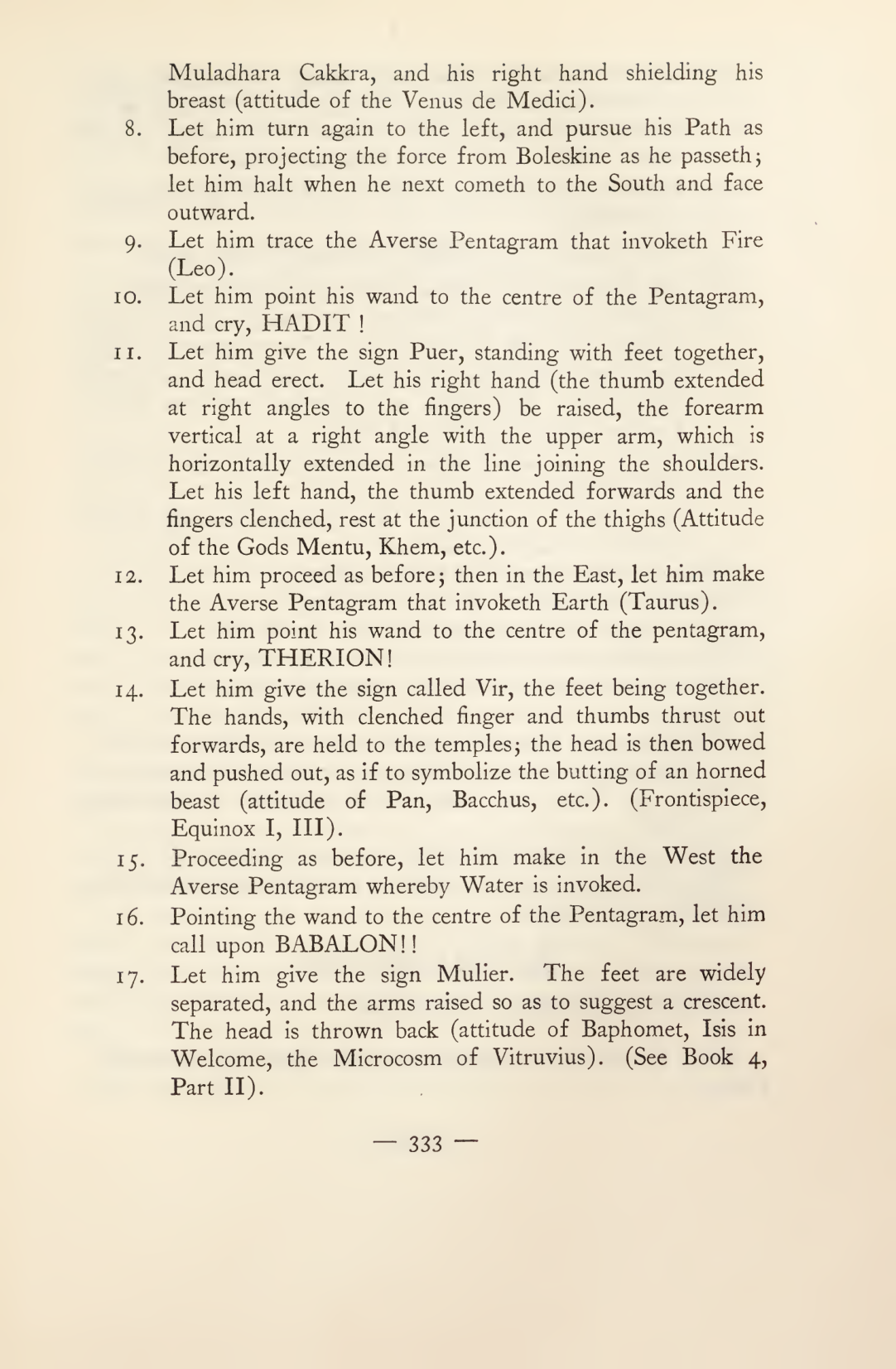 Original scan of Magick in Theory and Practice (Section 4), PDF page 33