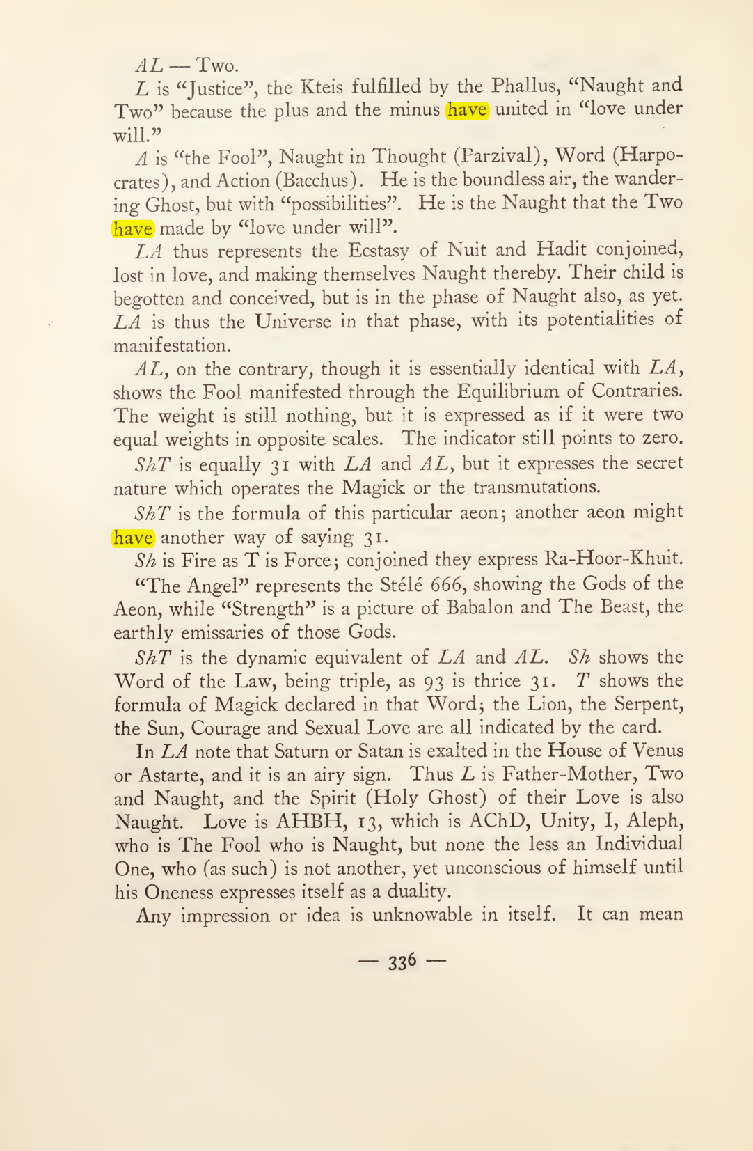 Original scan of Magick in Theory and Practice (Section 4), PDF page 36