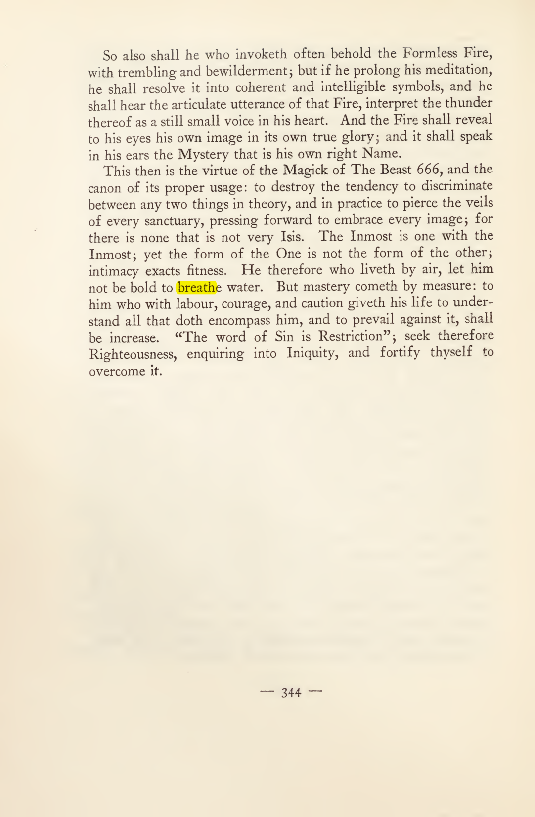 Original scan of Magick in Theory and Practice (Section 4), PDF page 44