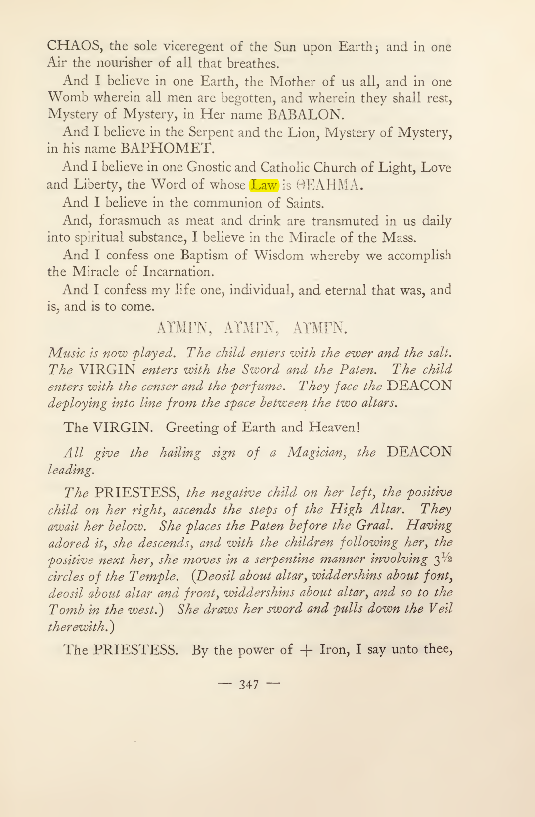 Original scan of Magick in Theory and Practice (Section 4), PDF page 47