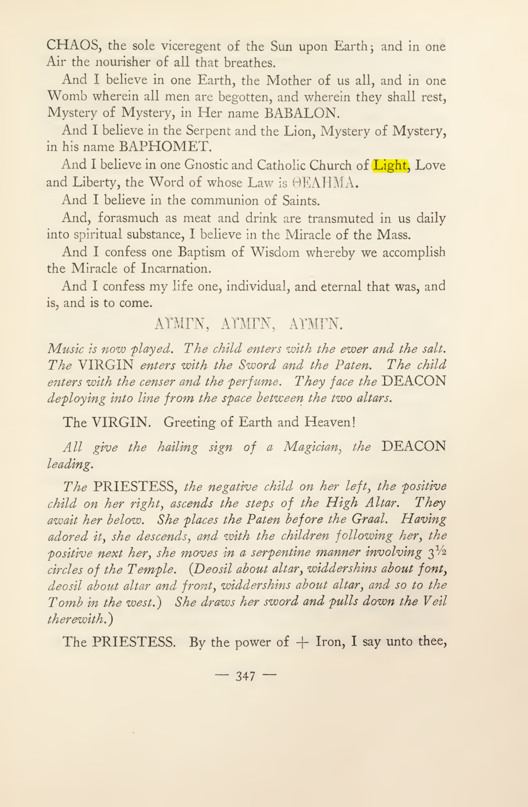 Original scan of Magick in Theory and Practice (Section 4), PDF page 47