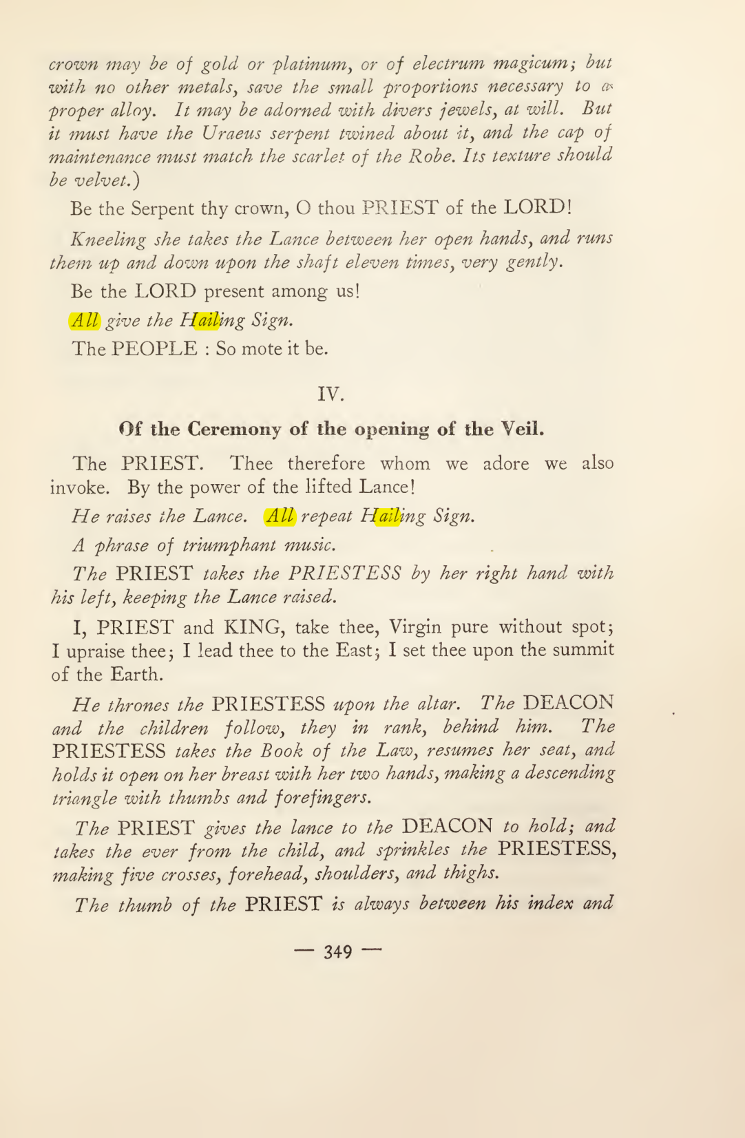 Original scan of Magick in Theory and Practice (Section 4), PDF page 49