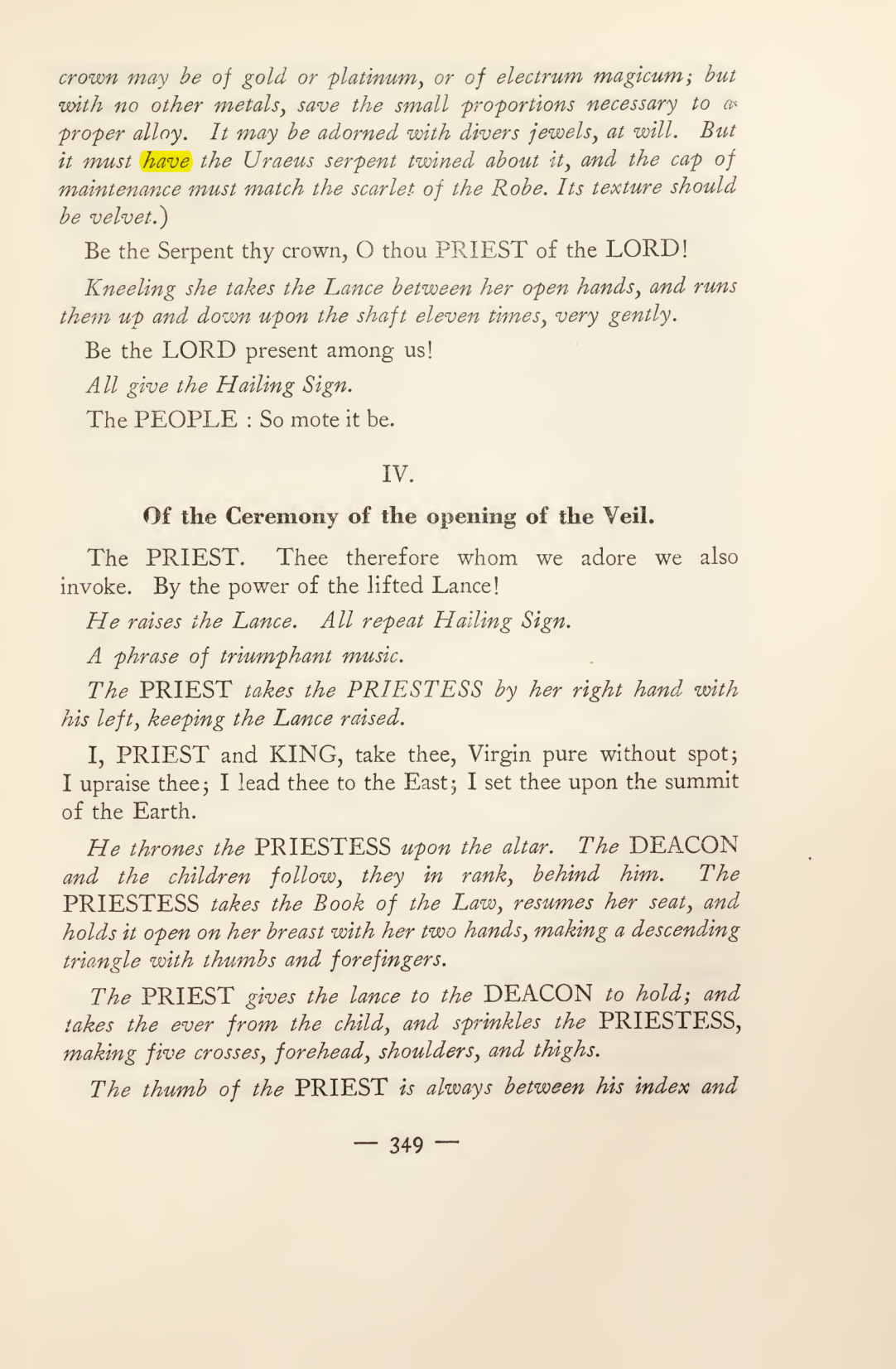 Original scan of Magick in Theory and Practice (Section 4), PDF page 49