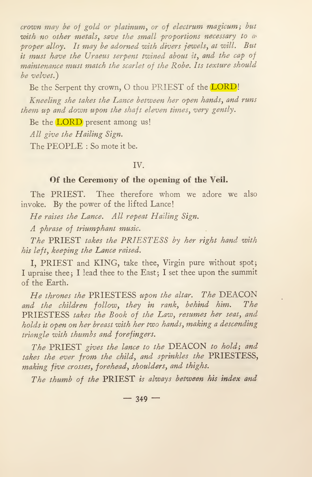 Original scan of Magick in Theory and Practice (Section 4), PDF page 49