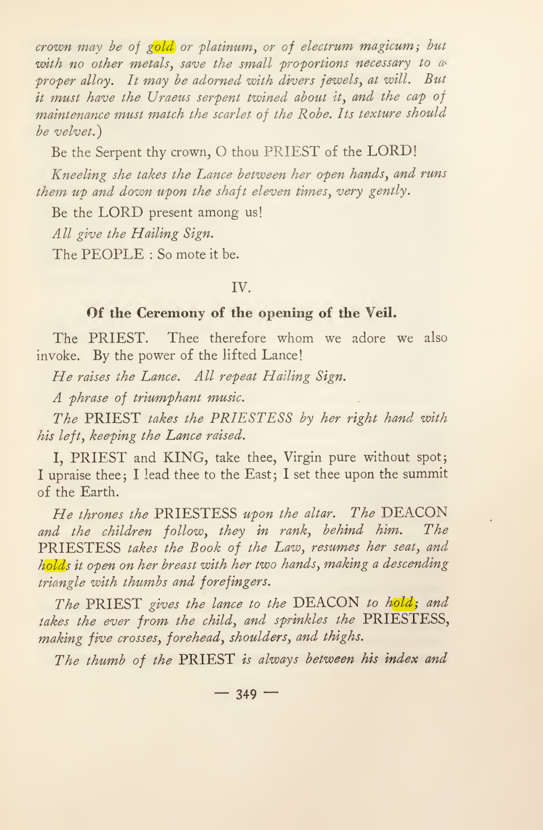 Original scan of Magick in Theory and Practice (Section 4), PDF page 49