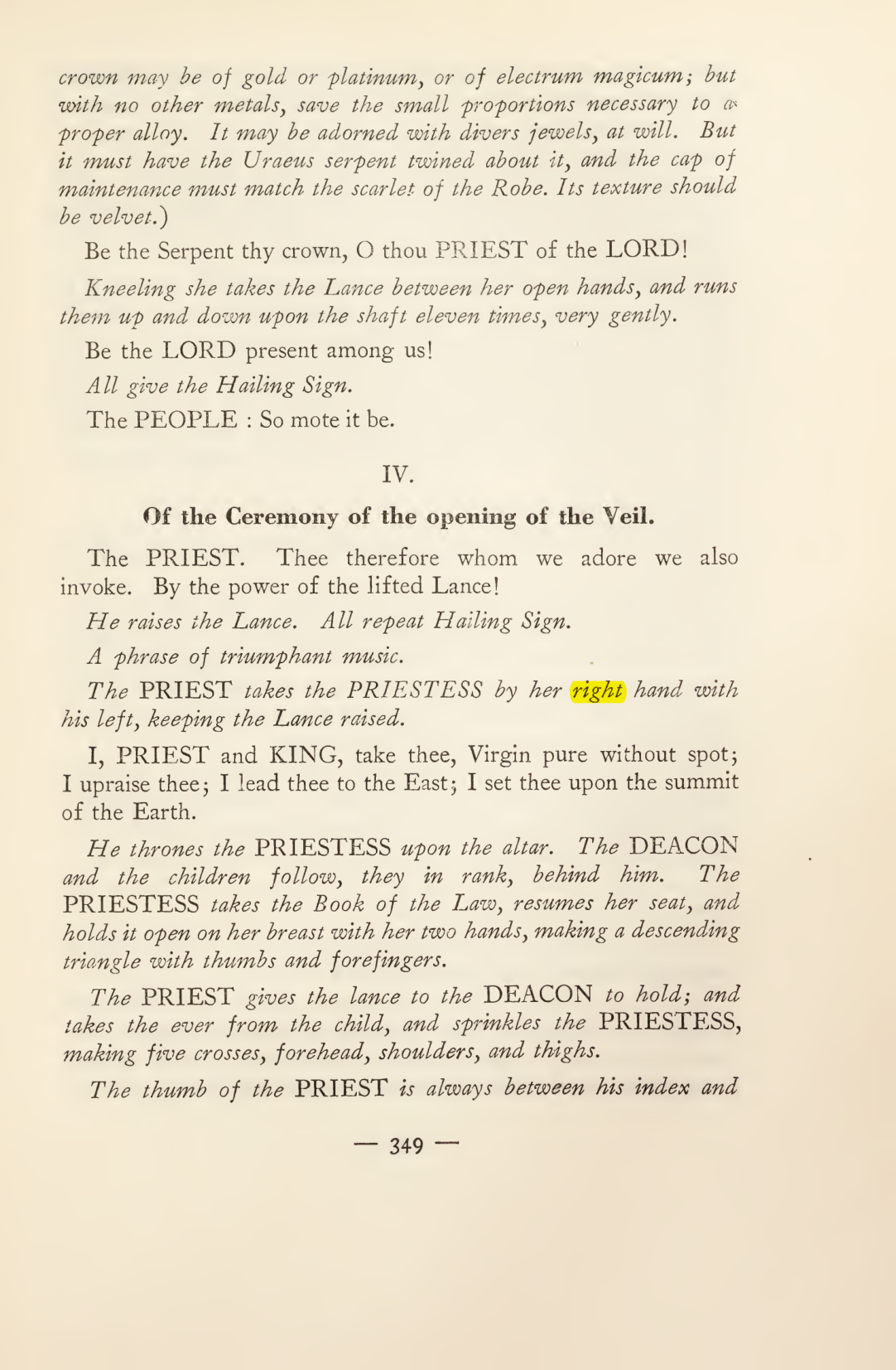 Original scan of Magick in Theory and Practice (Section 4), PDF page 49
