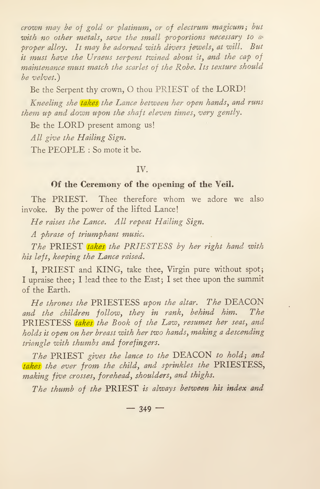 Original scan of Magick in Theory and Practice (Section 4), PDF page 49