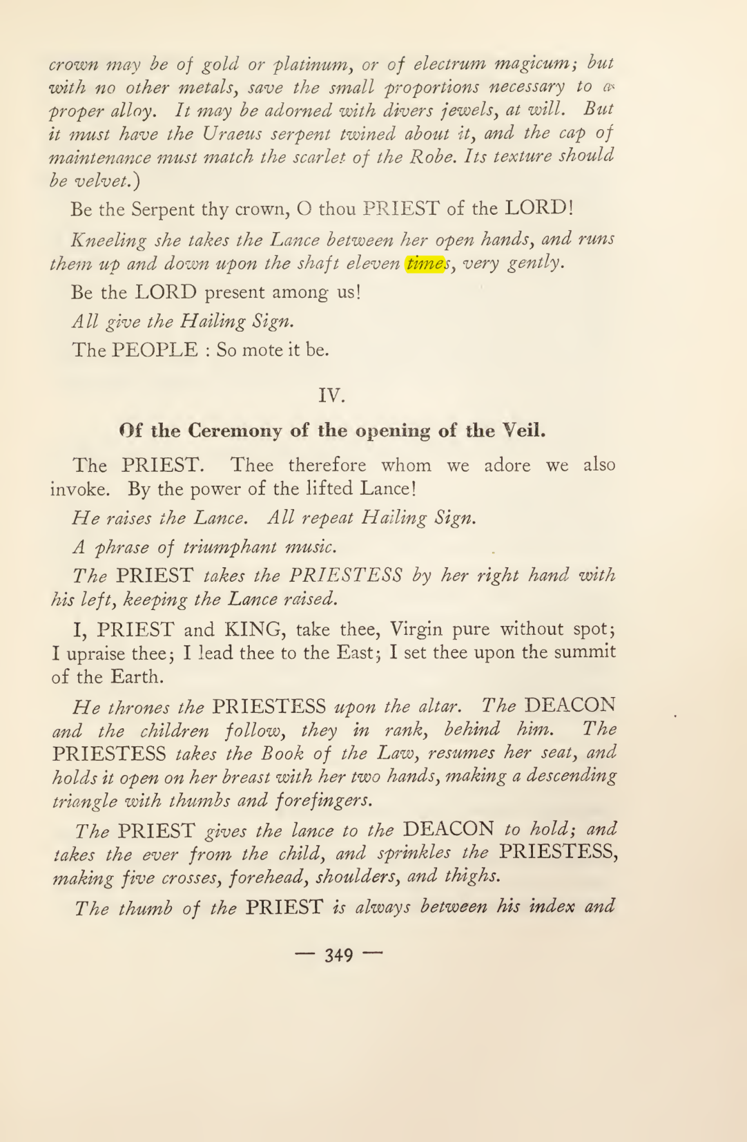Original scan of Magick in Theory and Practice (Section 4), PDF page 49