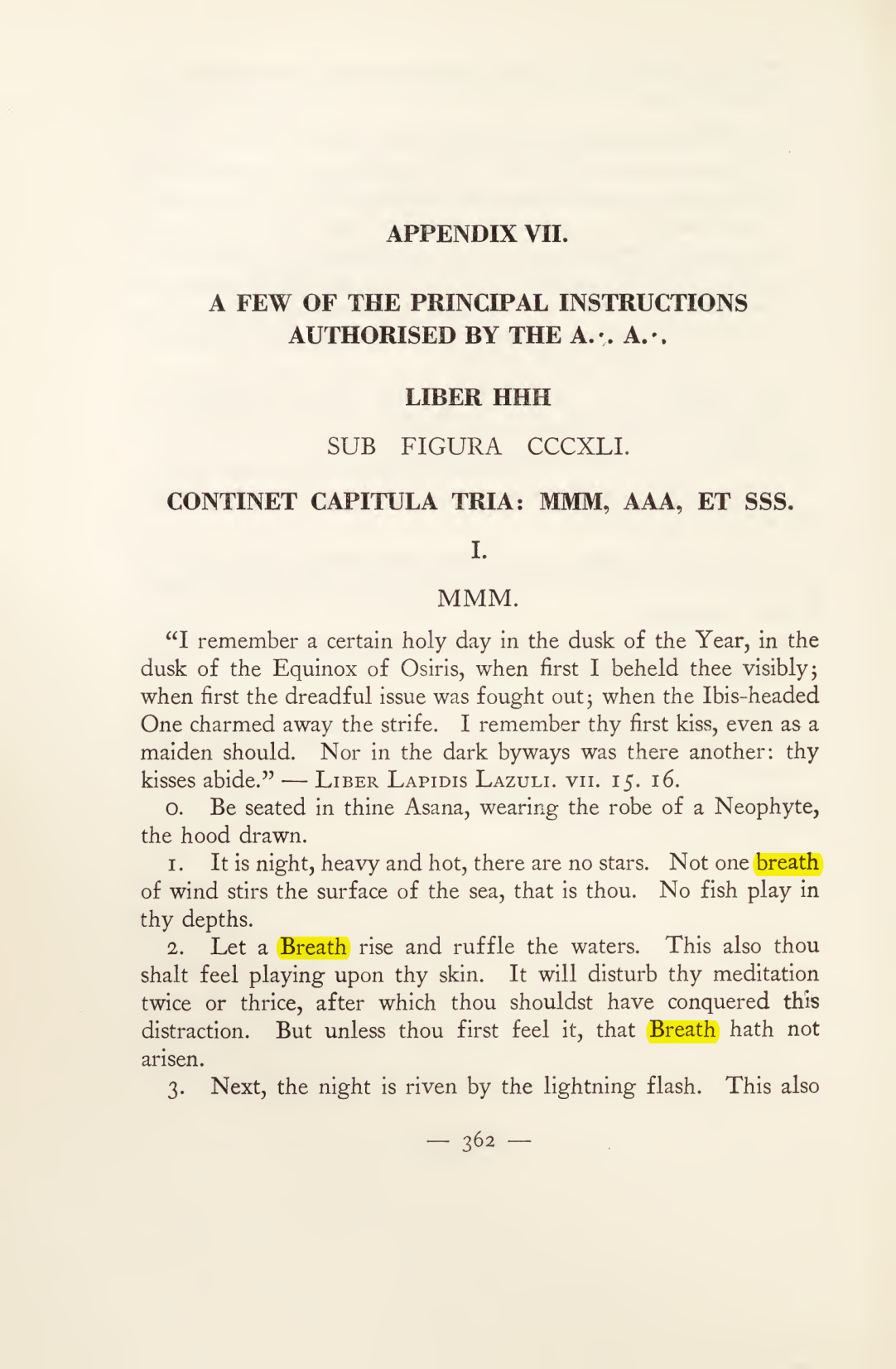 Original scan of Magick in Theory and Practice (Section 4), PDF page 62