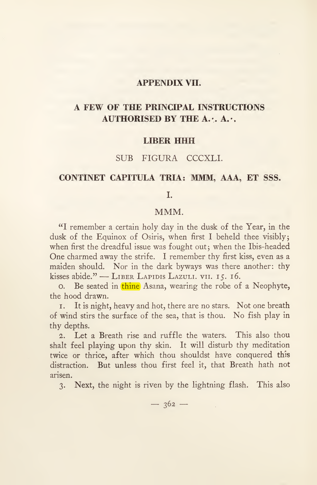Original scan of Magick in Theory and Practice (Section 4), PDF page 62