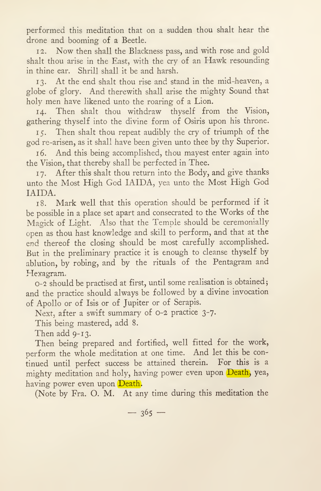 Original scan of Magick in Theory and Practice (Section 4), PDF page 65