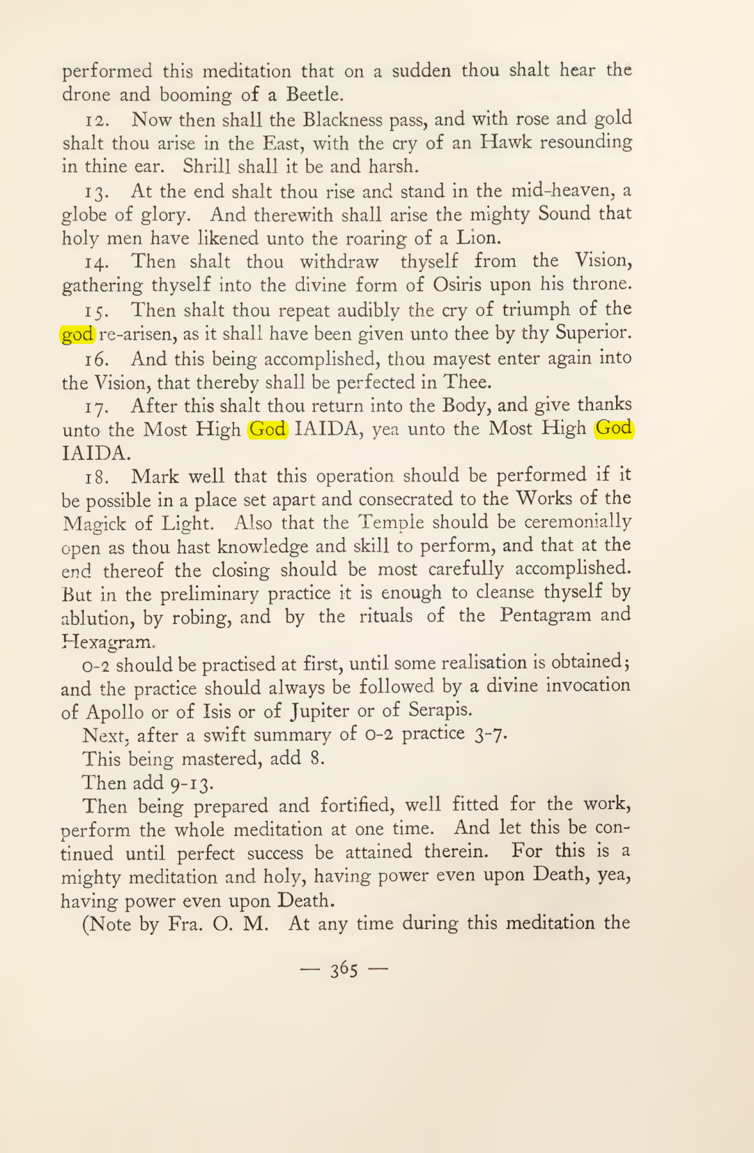 Original scan of Magick in Theory and Practice (Section 4), PDF page 65