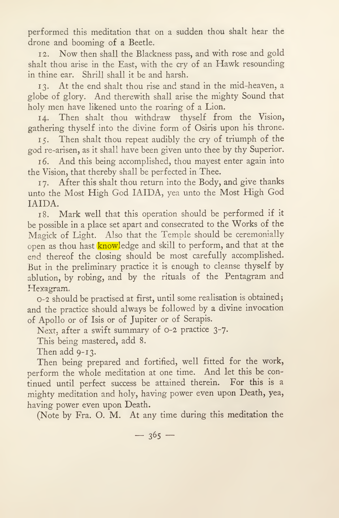Original scan of Magick in Theory and Practice (Section 4), PDF page 65