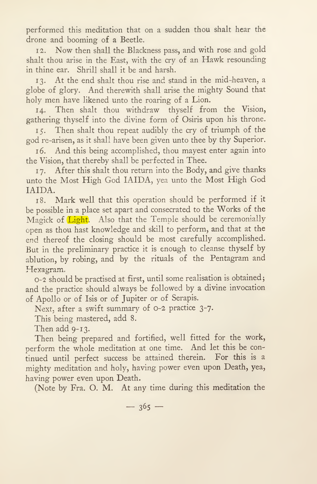 Original scan of Magick in Theory and Practice (Section 4), PDF page 65