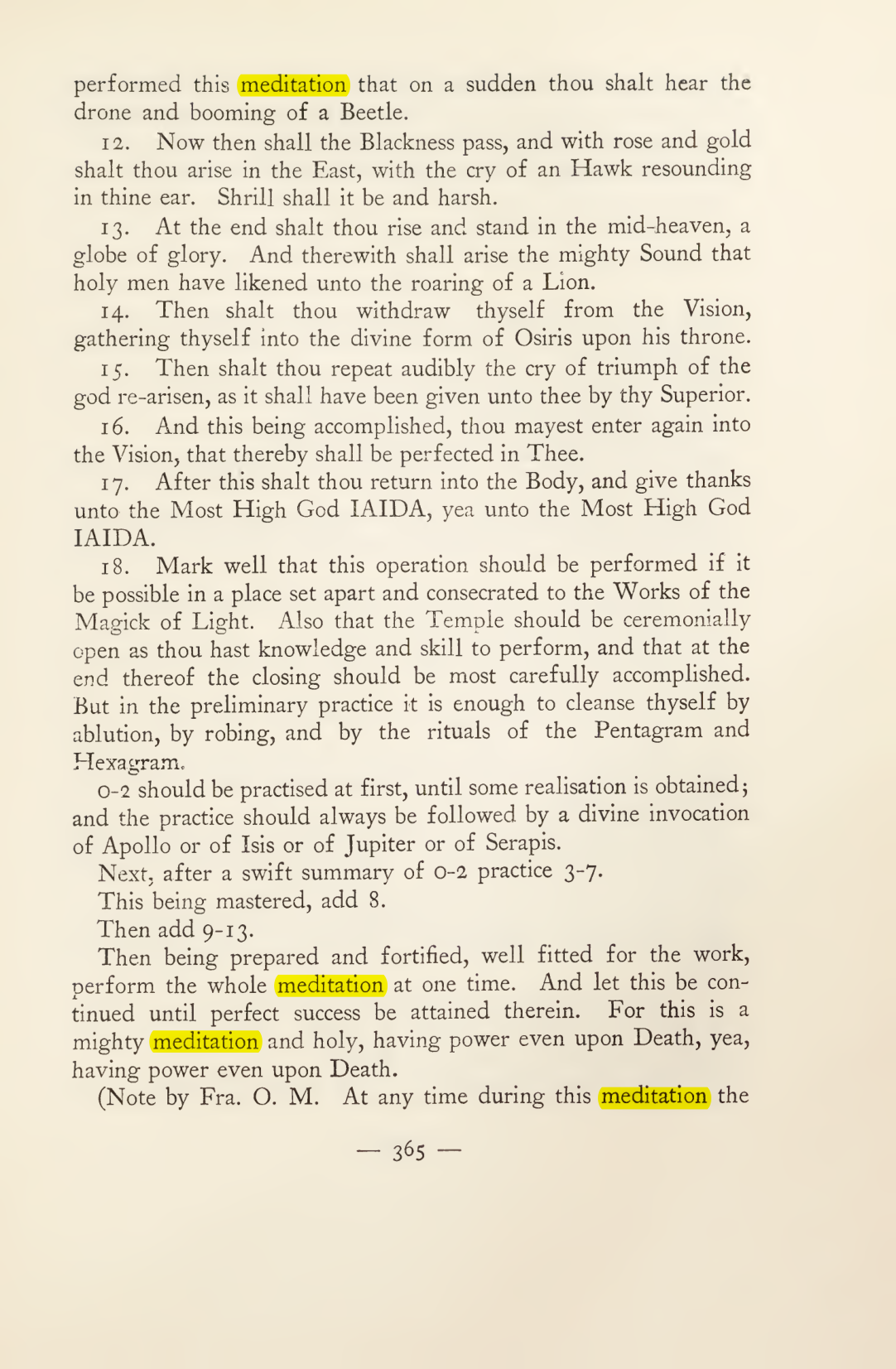 Original scan of Magick in Theory and Practice (Section 4), PDF page 65